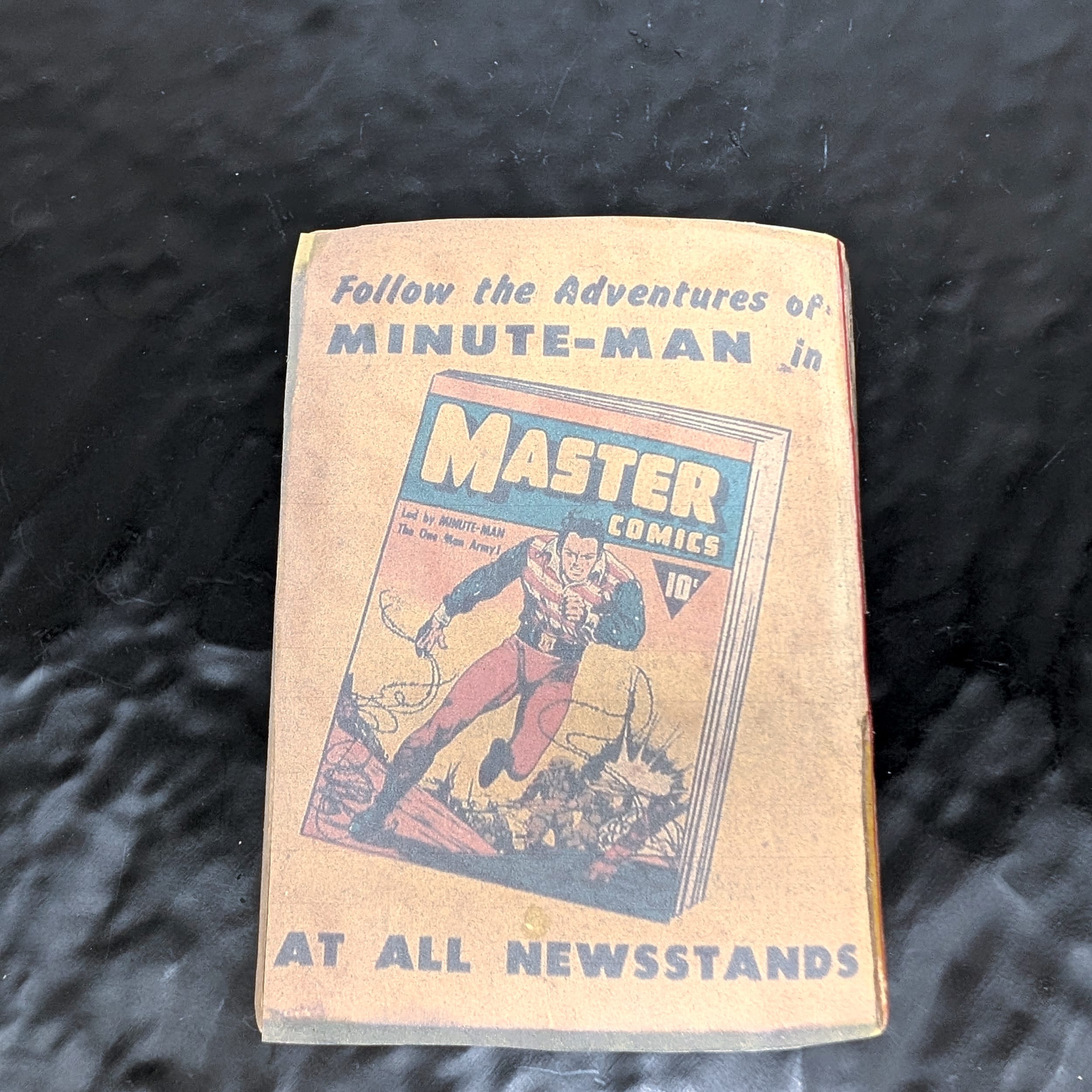 Minute-Man Big Little Book Fast Action Story Dime Action Low Grade Very Rare