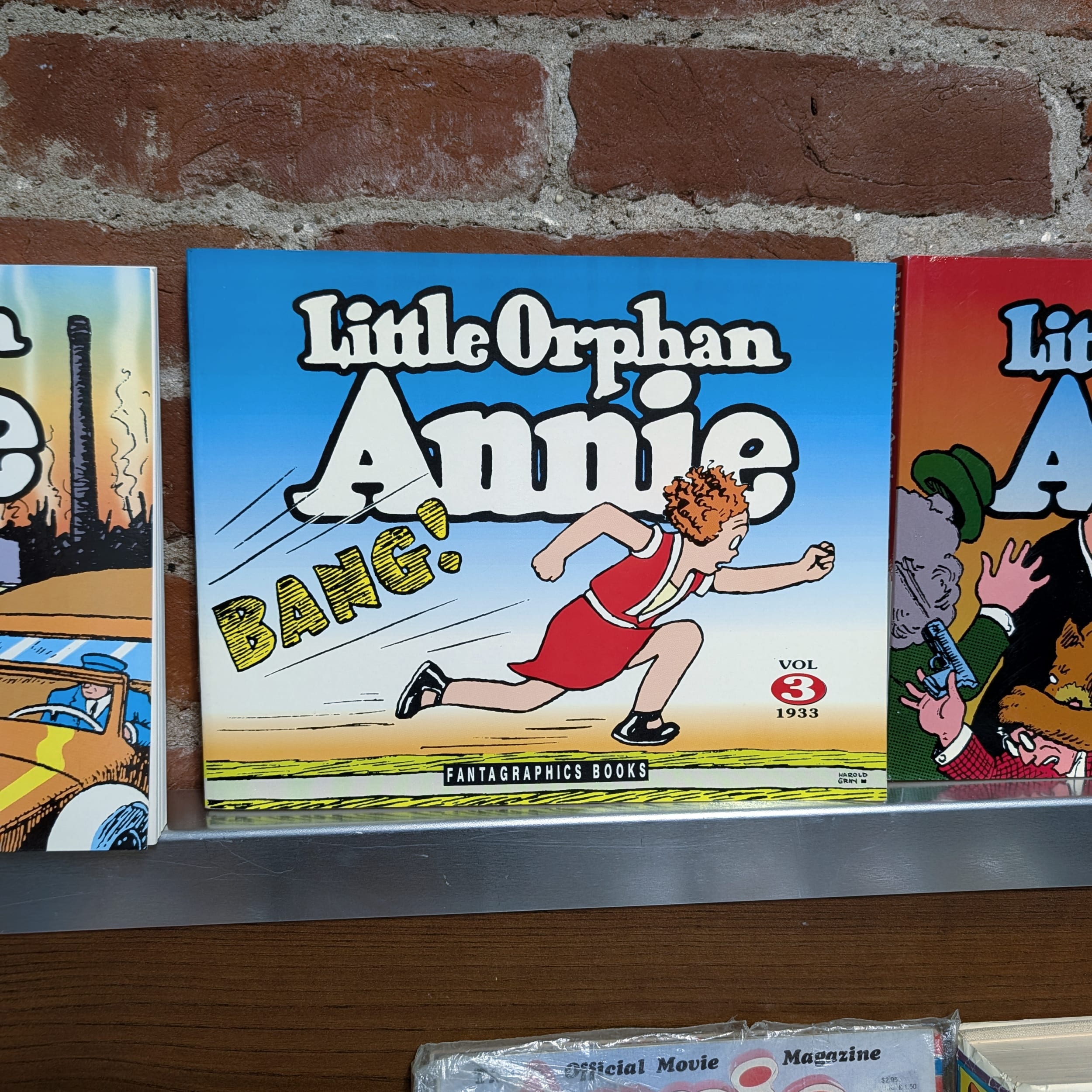 Little Orphan Annie Comic Lot+Fantagraphics+Big Little Books+HC+Magazine+Gray