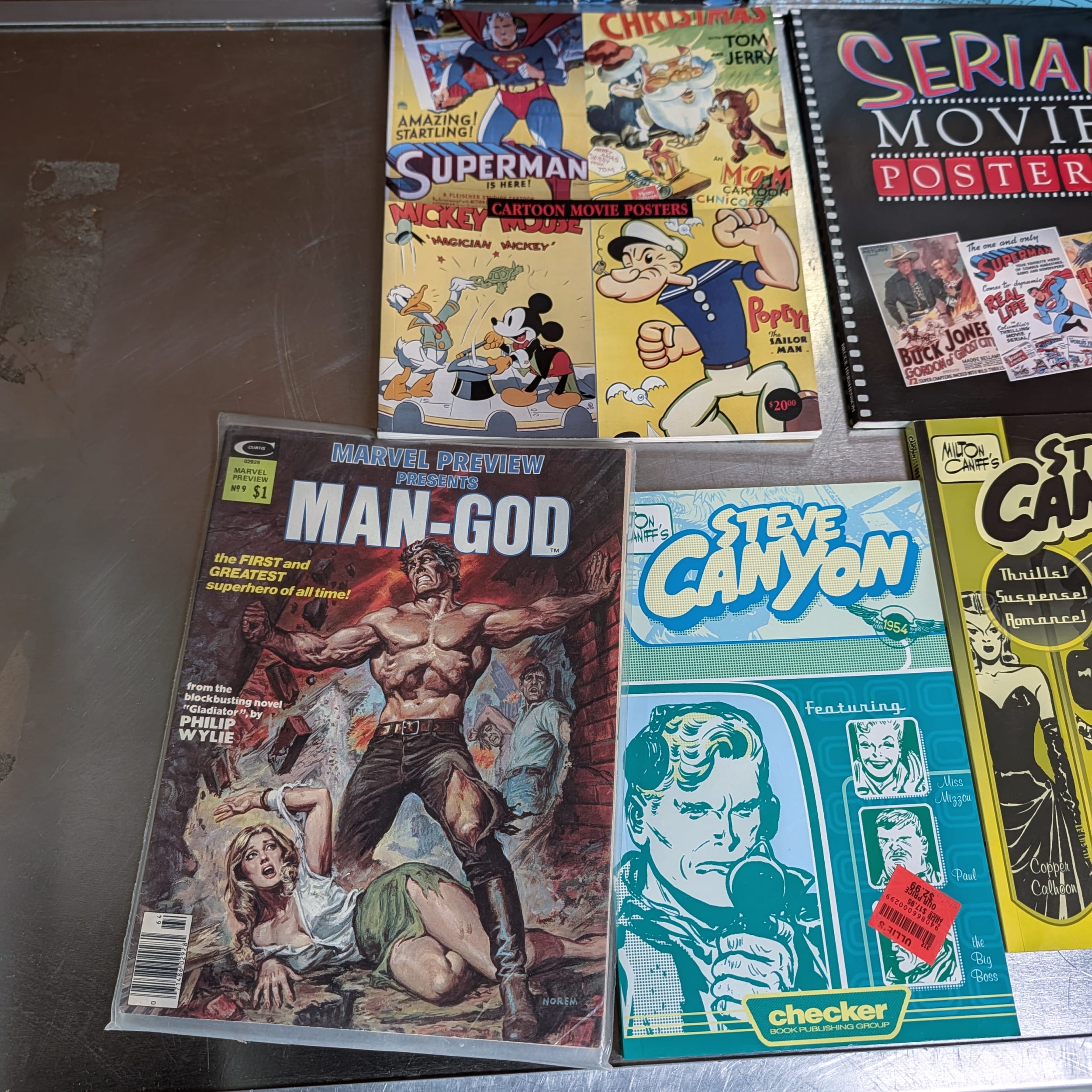 Milt Caniff Terry & Pirates+Steve Canyon Comic Lot+Zorro+Scorchy Smith+Felix