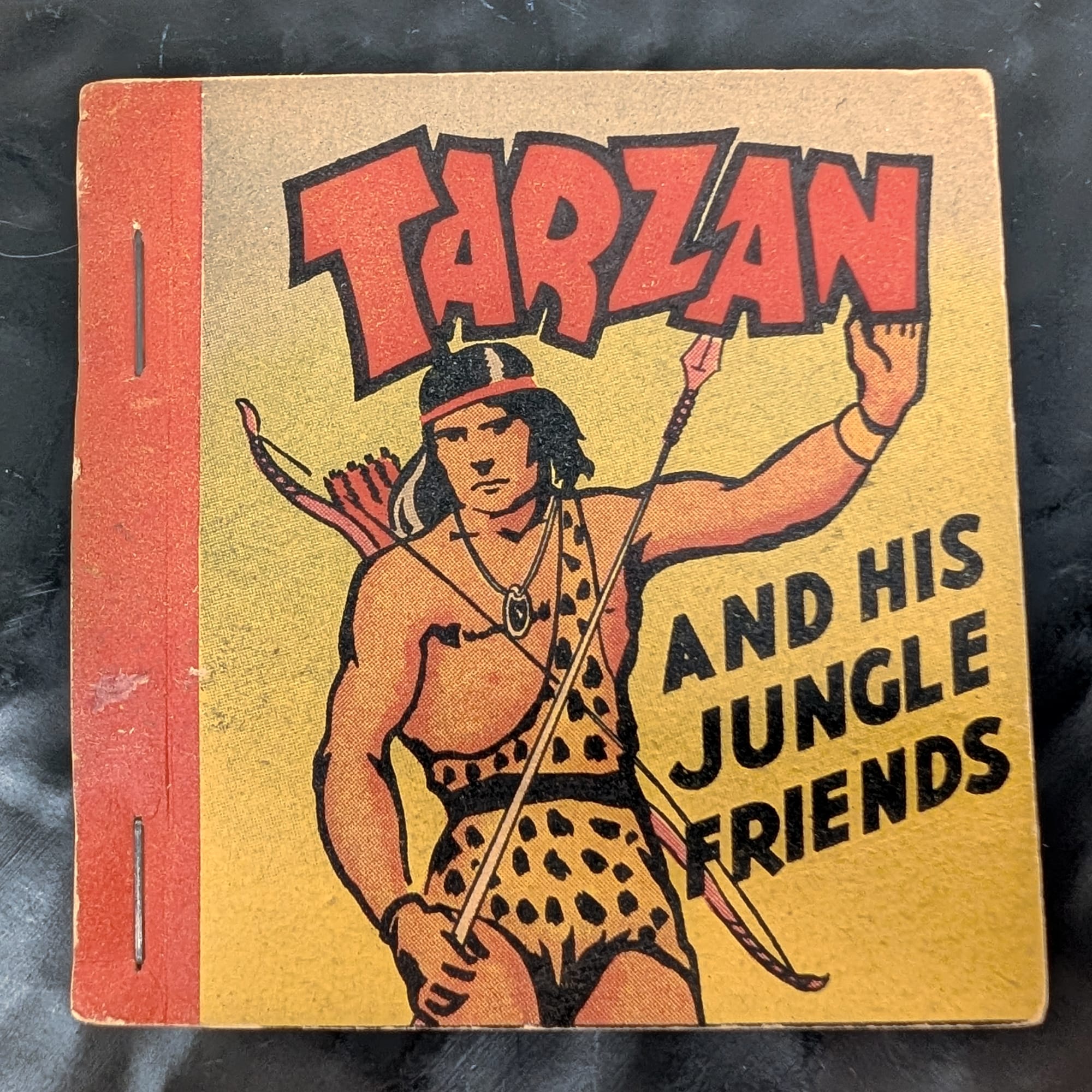 Tarzan Cup Premium #1 Tarzan & His Jungle Friends Vtg Promo Book High Grade