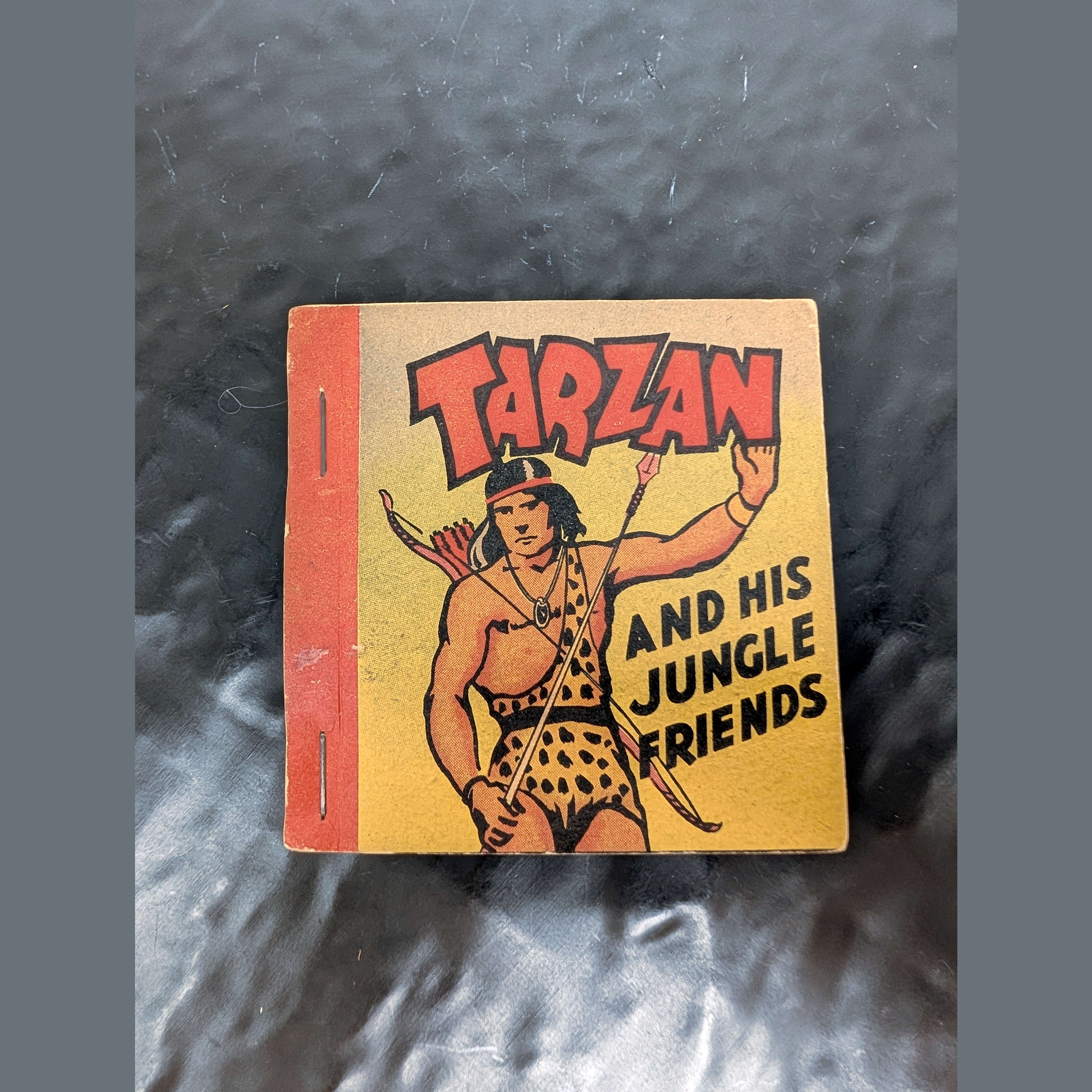 Tarzan Cup Premium #1 Tarzan & His Jungle Friends Vtg Promo Book High Grade
