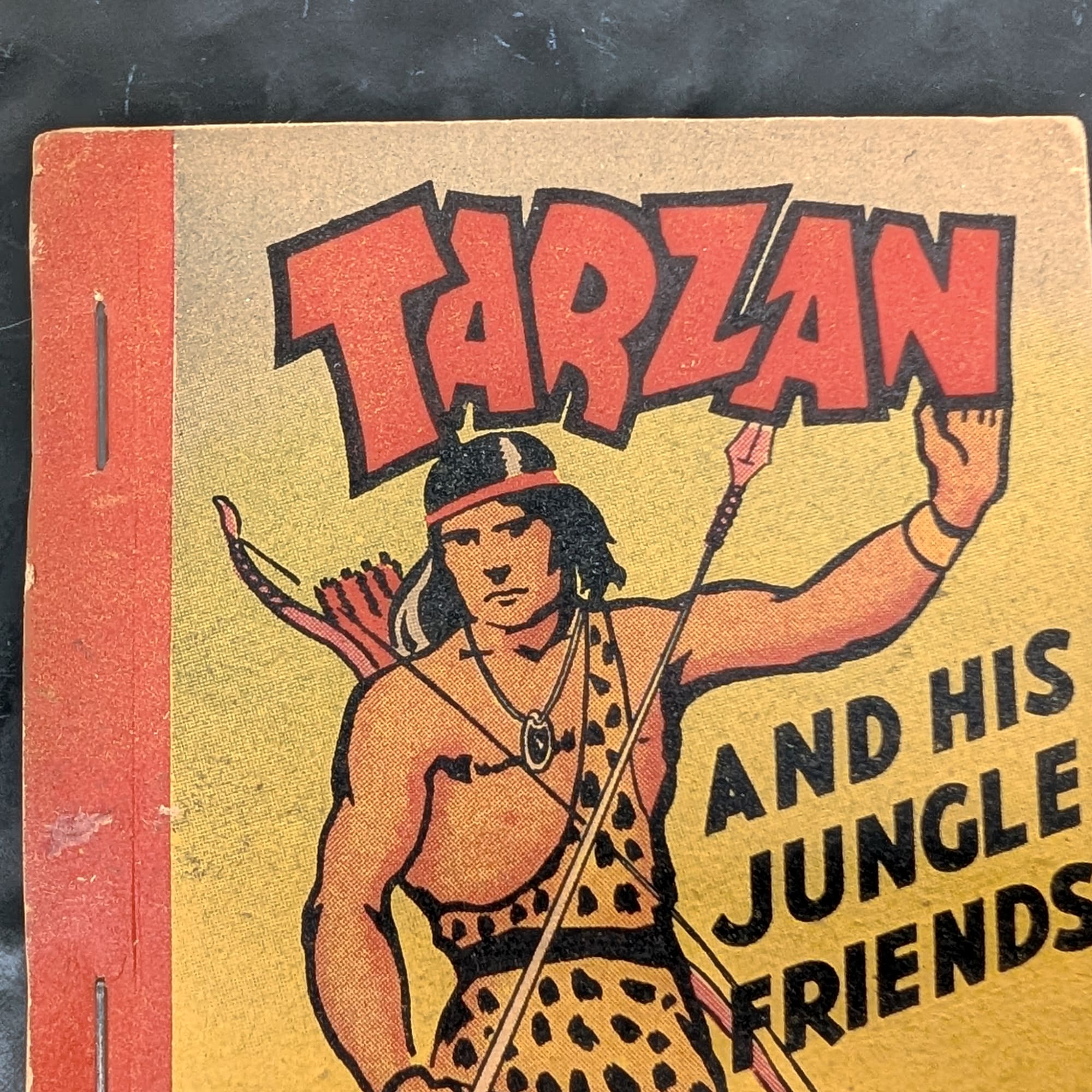 Tarzan Cup Premium #1 Tarzan & His Jungle Friends Vtg Promo Book High Grade