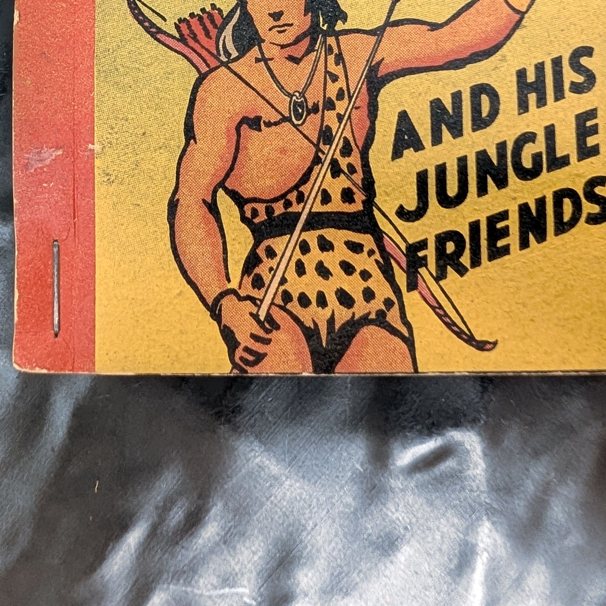 Tarzan Cup Premium #1 Tarzan & His Jungle Friends Vtg Promo Book High Grade