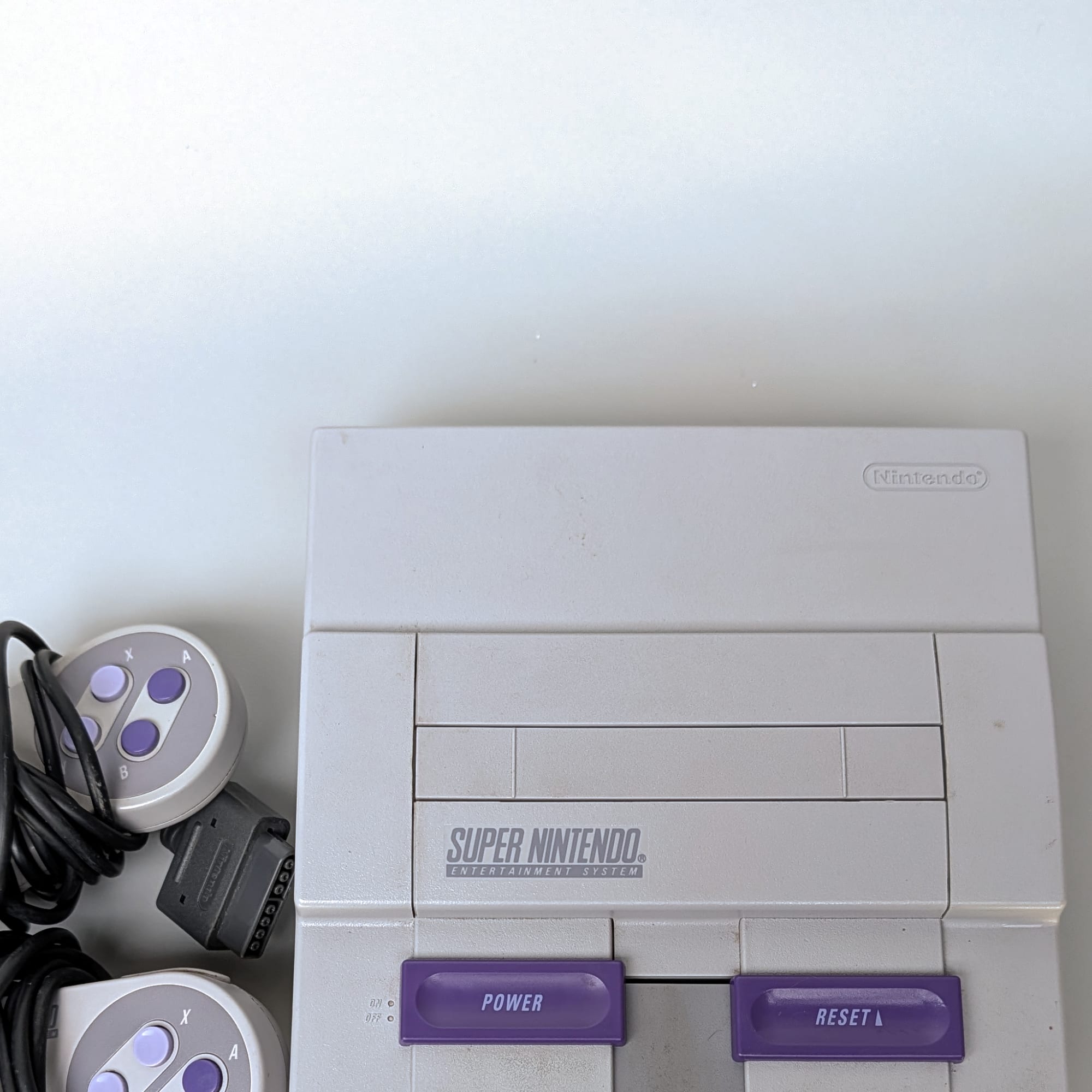 Super Nintendo SNES SNS-001 OEM Console+Controller Parts/Repair AS IS 🎮