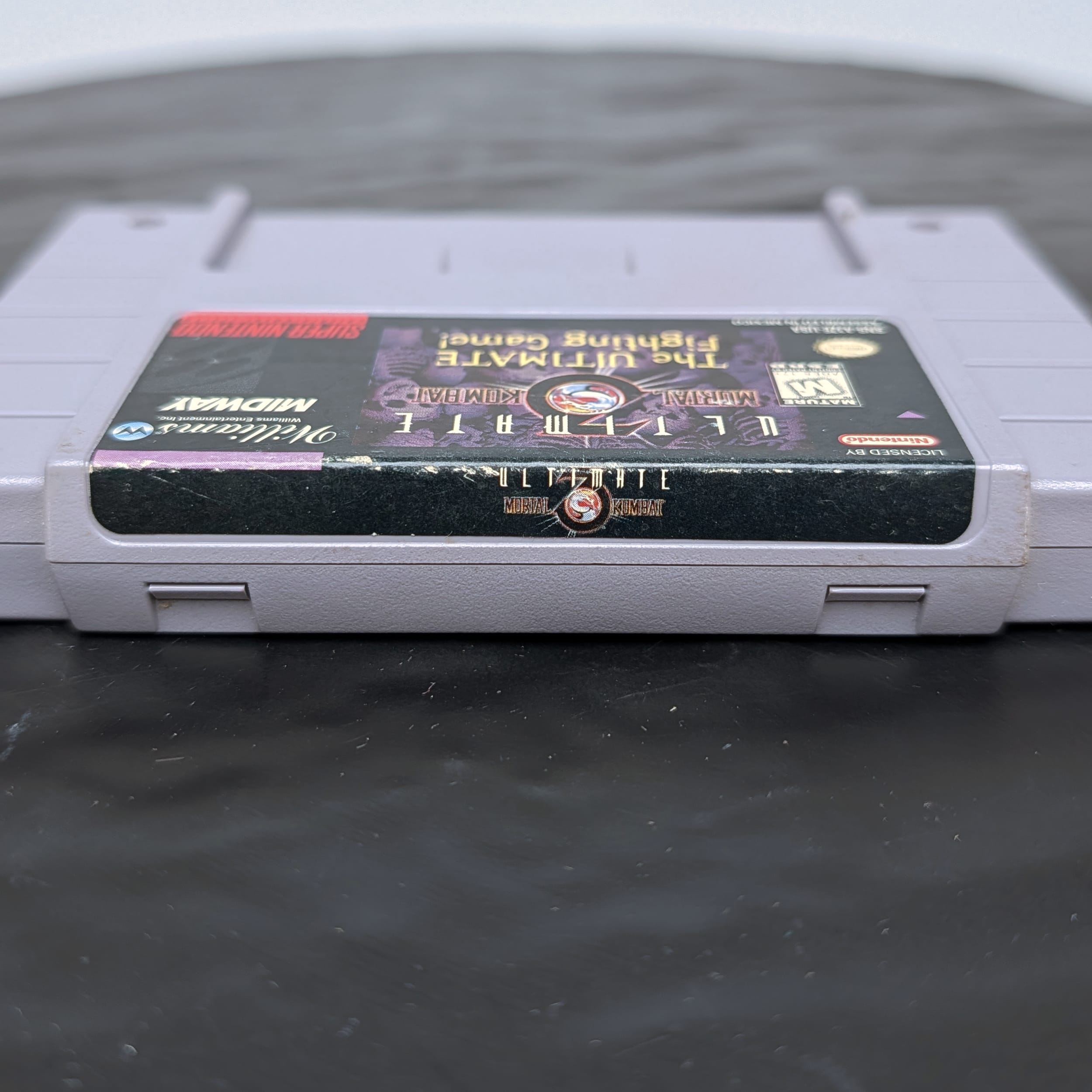 Ultimate Mortal Kombat 3 SNES Super Nintendo 1996 Cartridge SNS-A3ZE-USA 🎮