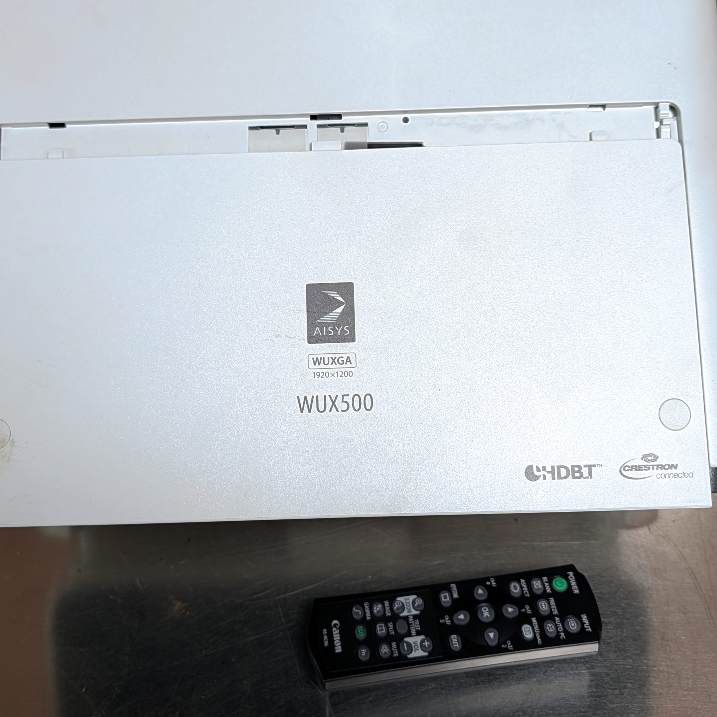 Canon WUX500 Projector Low Hours +Remote +Chief Mount +HDMI +HDBaseT π₯