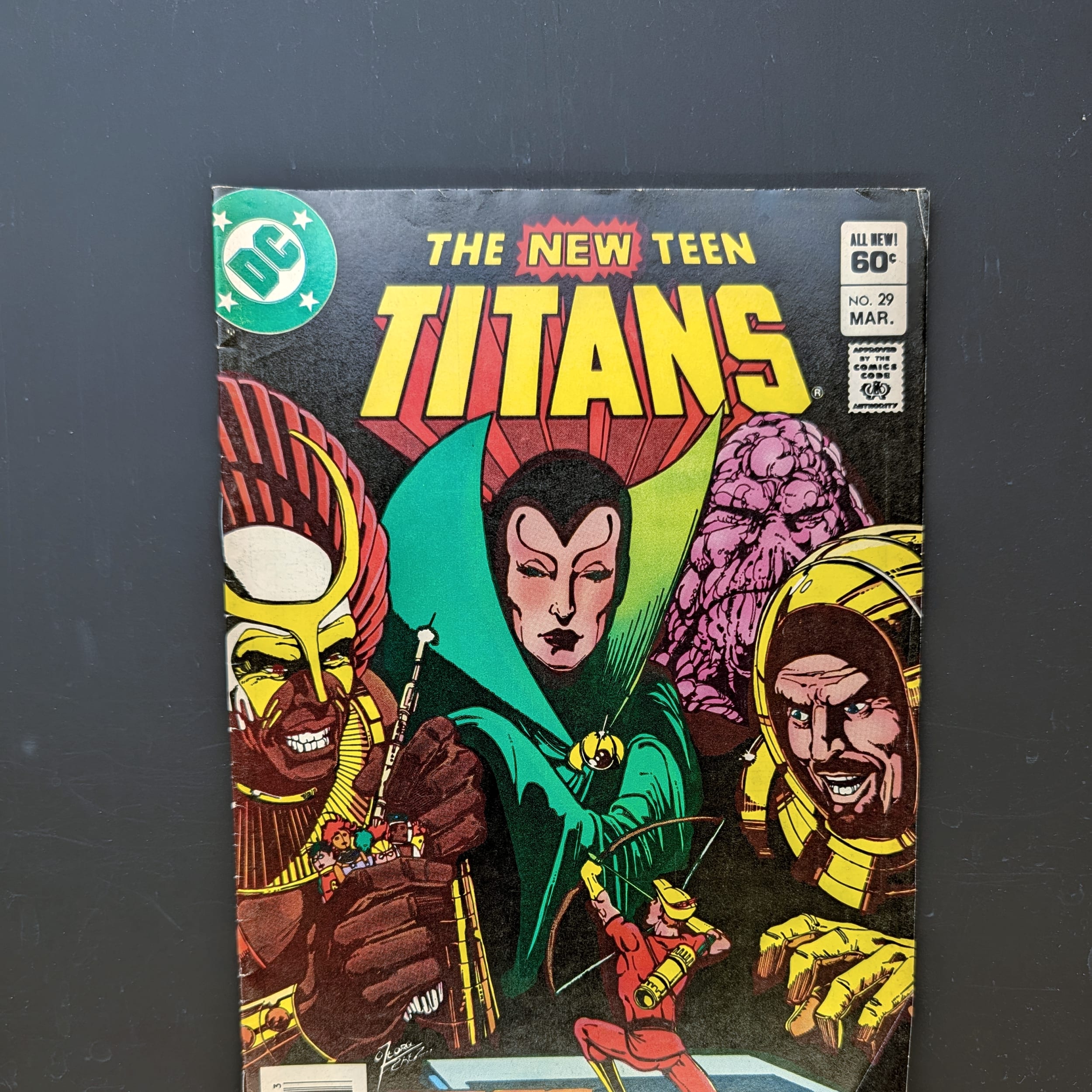 New Teen Titans Comic Lot DC Wolfman+Perez+Deathstroke+Raven+Brother Blood