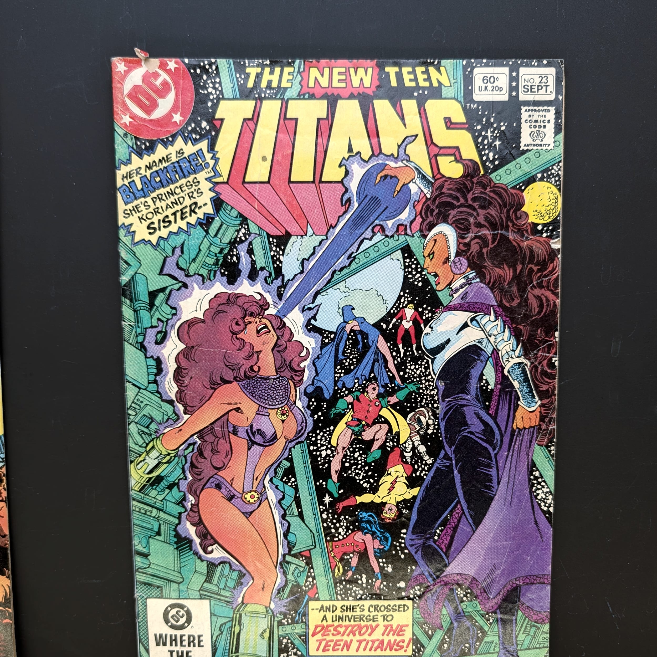 New Teen Titans Comic Lot DC Wolfman+Perez+Deathstroke+Raven+Brother Blood