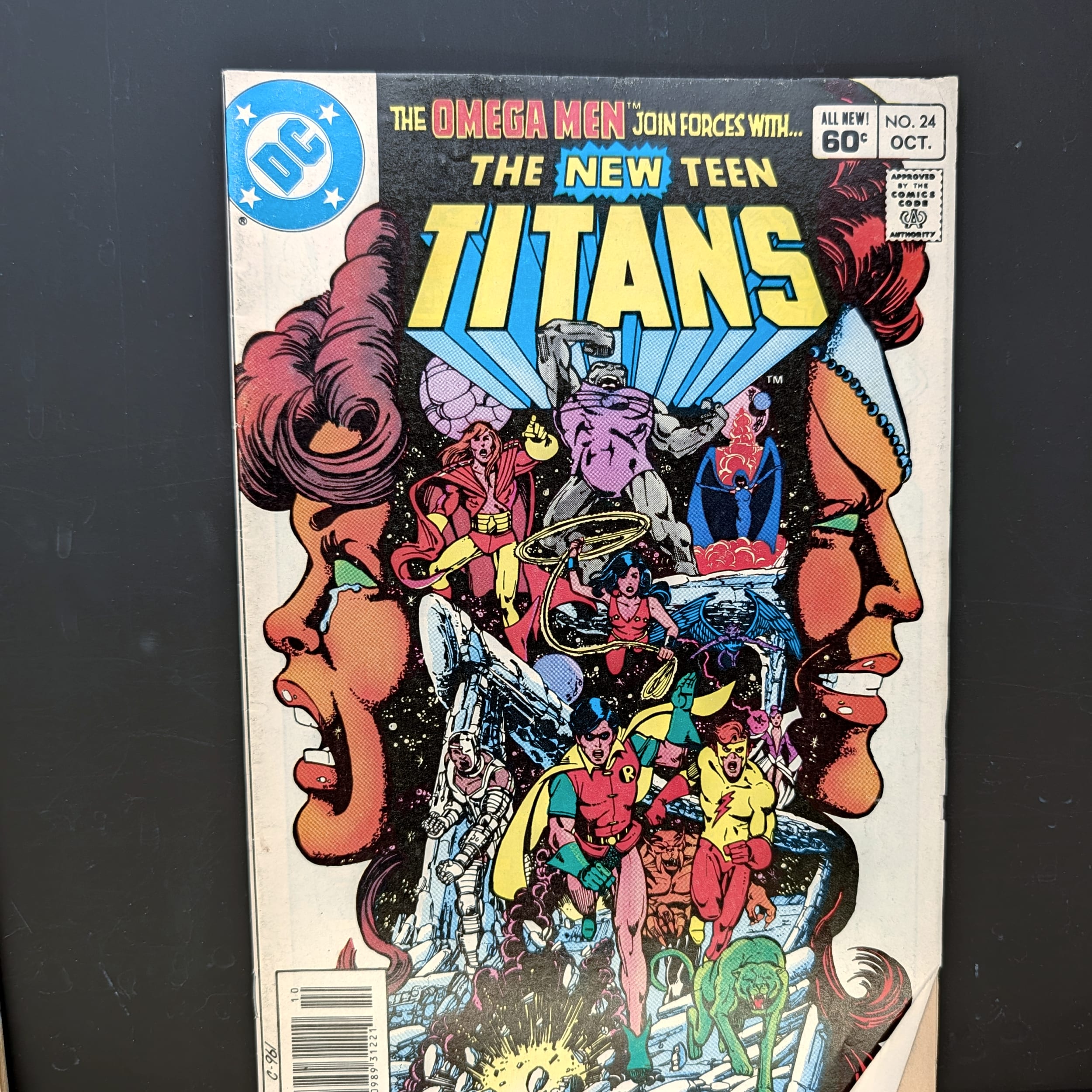 New Teen Titans Comic Lot DC Wolfman+Perez+Deathstroke+Raven+Brother Blood