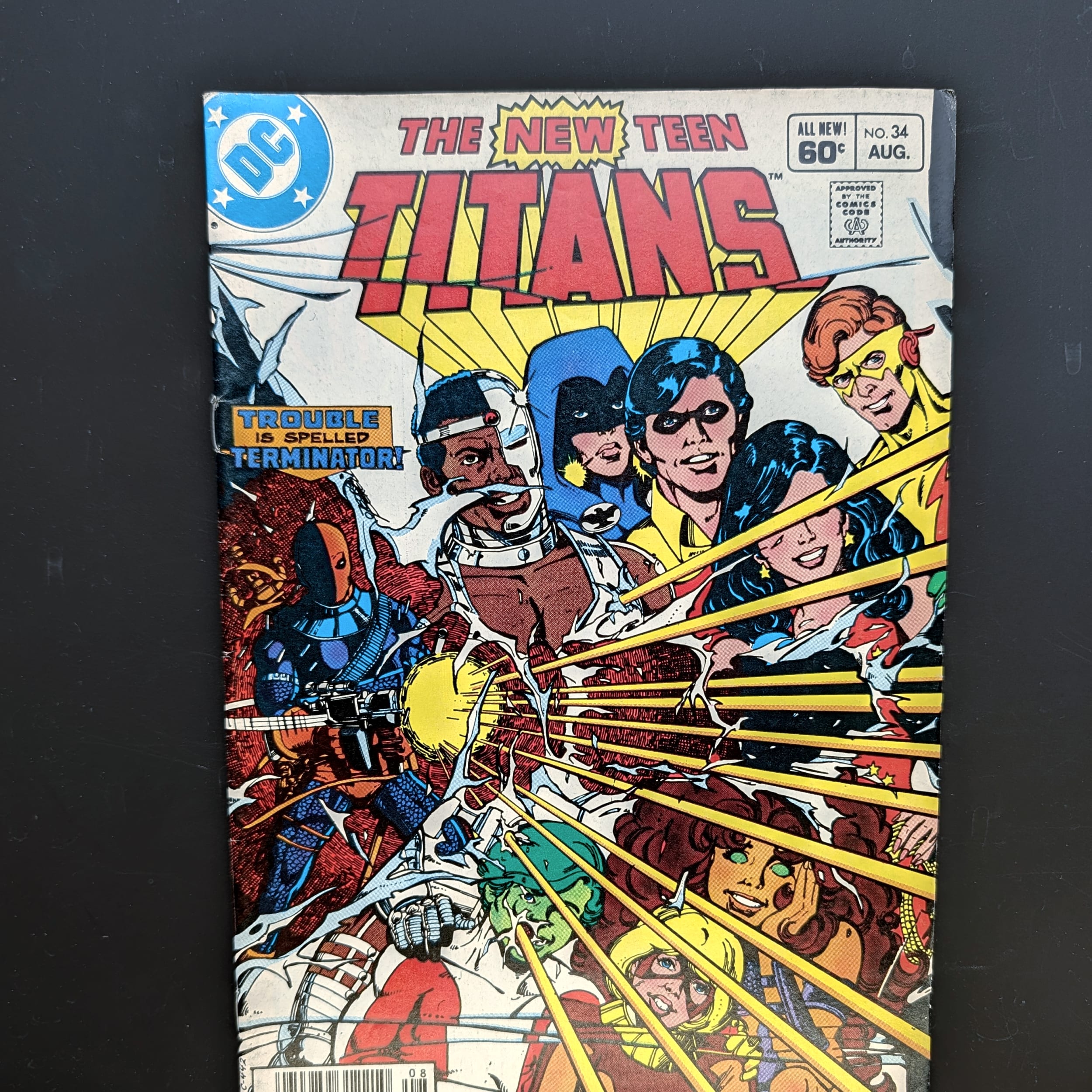 New Teen Titans Comic Lot DC Wolfman+Perez+Deathstroke+Raven+Brother Blood