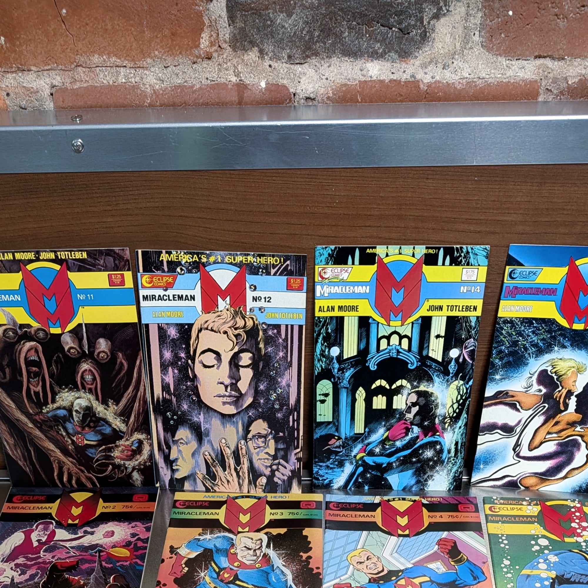 Miracleman Eclipse Comics Lot Alan Moore Run #2+3+4+5+7+9+10+11+12+13+14