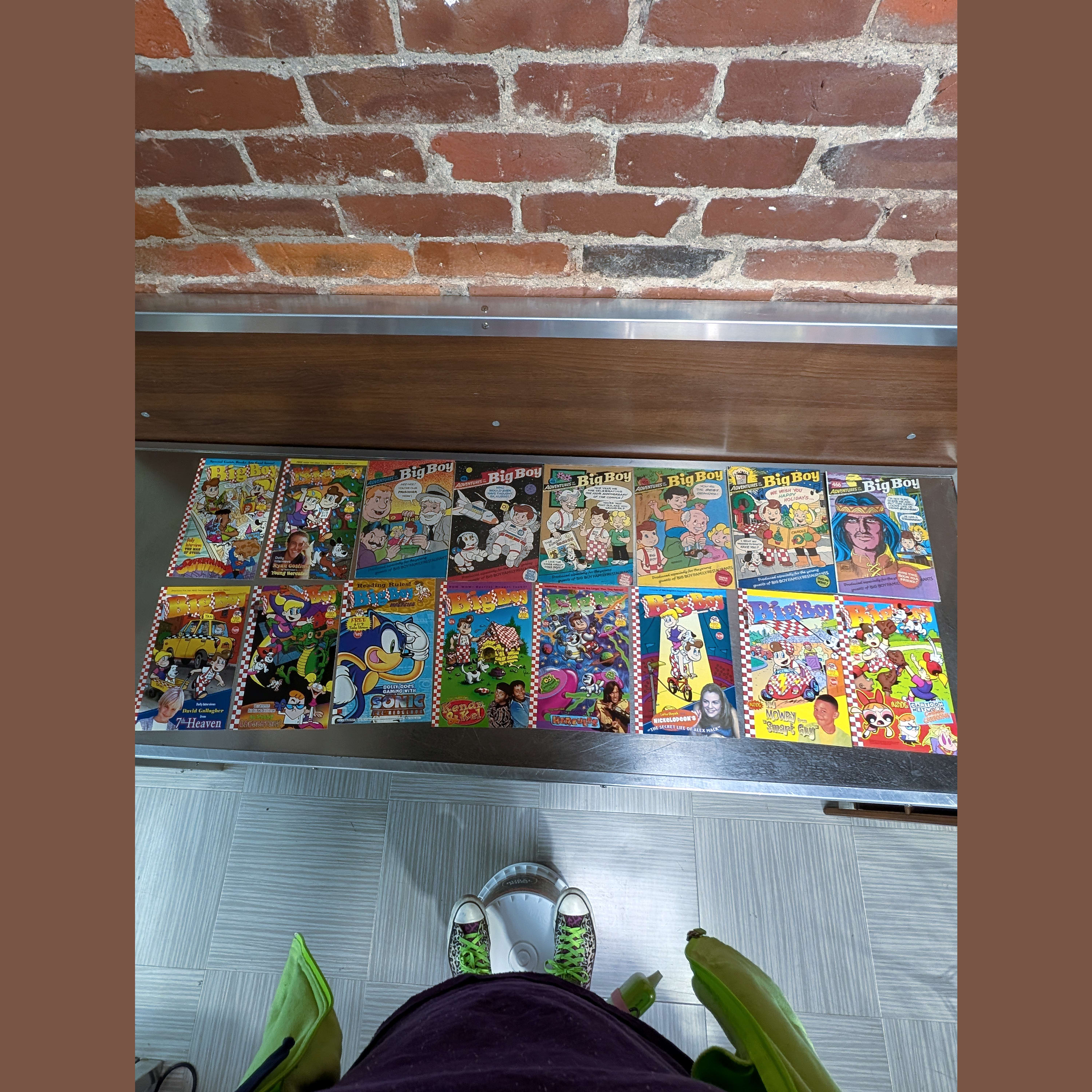 Adventures of the Big Boy Comic Lot+Sonic+Ren Stimpy+Tiny Toons+Looney Tunes