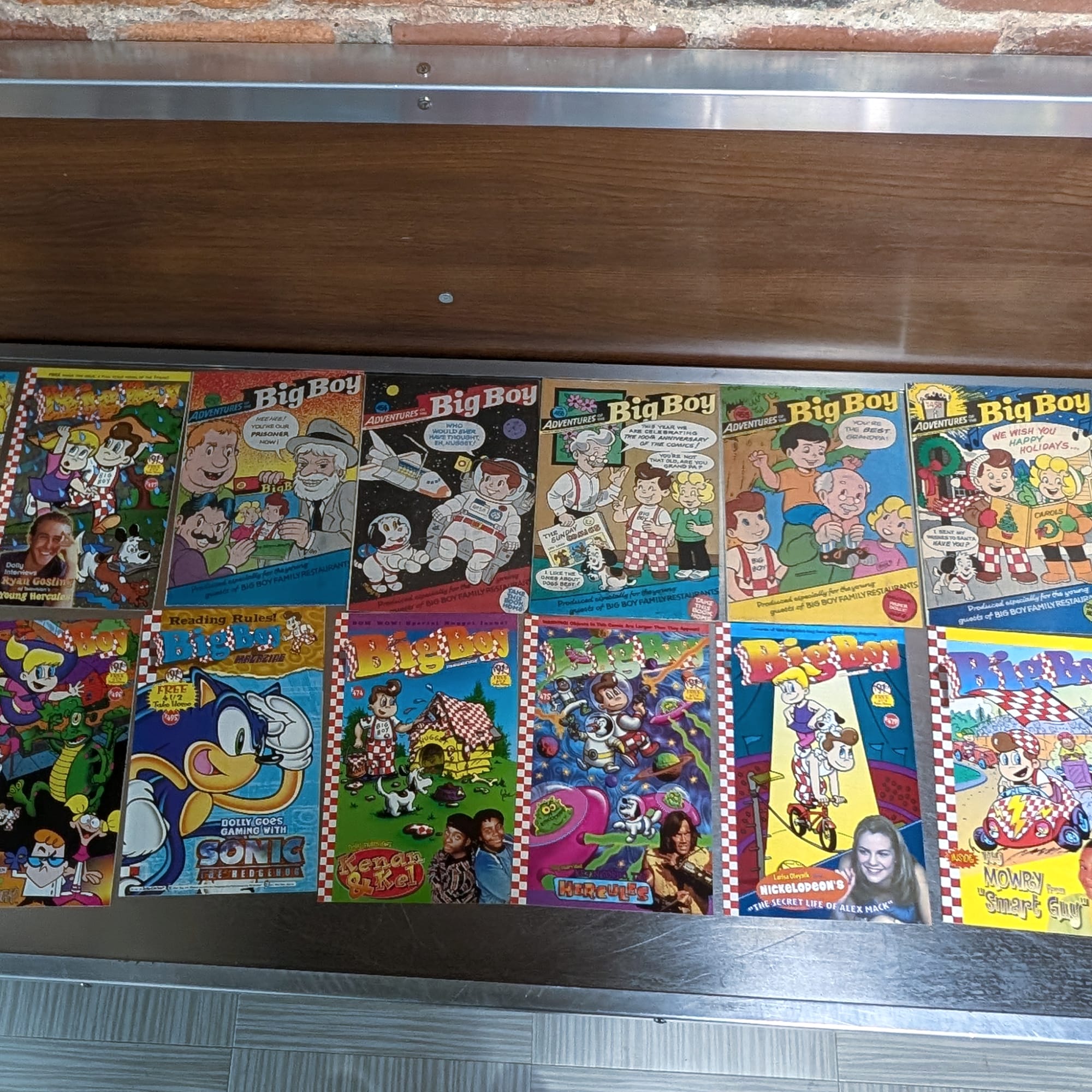 Adventures of the Big Boy Comic Lot+Sonic+Ren Stimpy+Tiny Toons+Looney Tunes