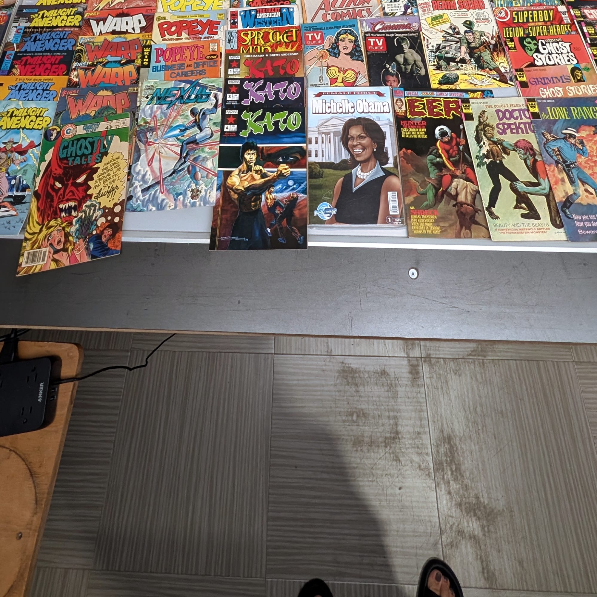 Comic Book Lot Vintage DC+Marvel+Archie+Spider-Man+Action+Popeye+Lone Ranger