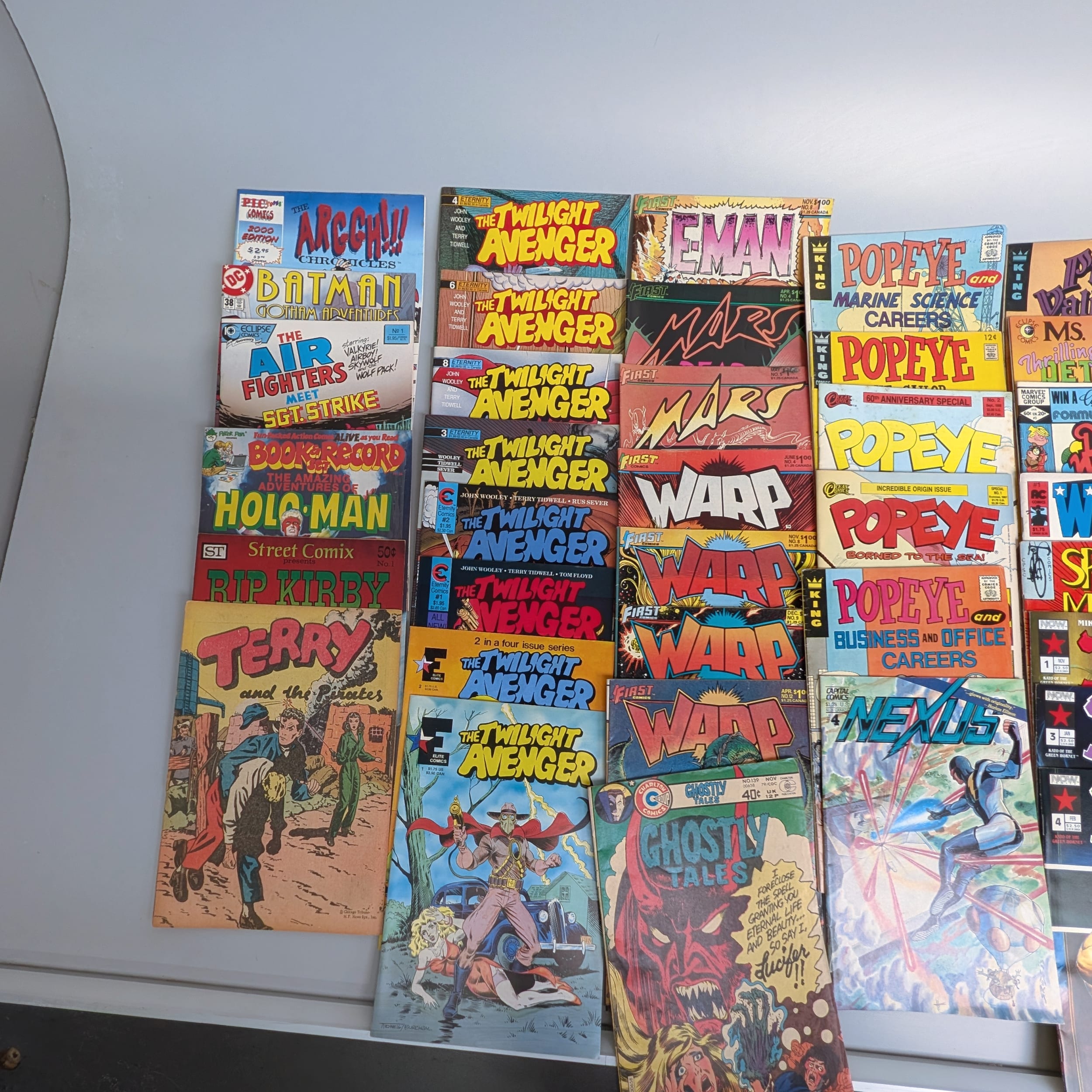 Comic Book Lot Vintage DC+Marvel+Archie+Spider-Man+Action+Popeye+Lone Ranger