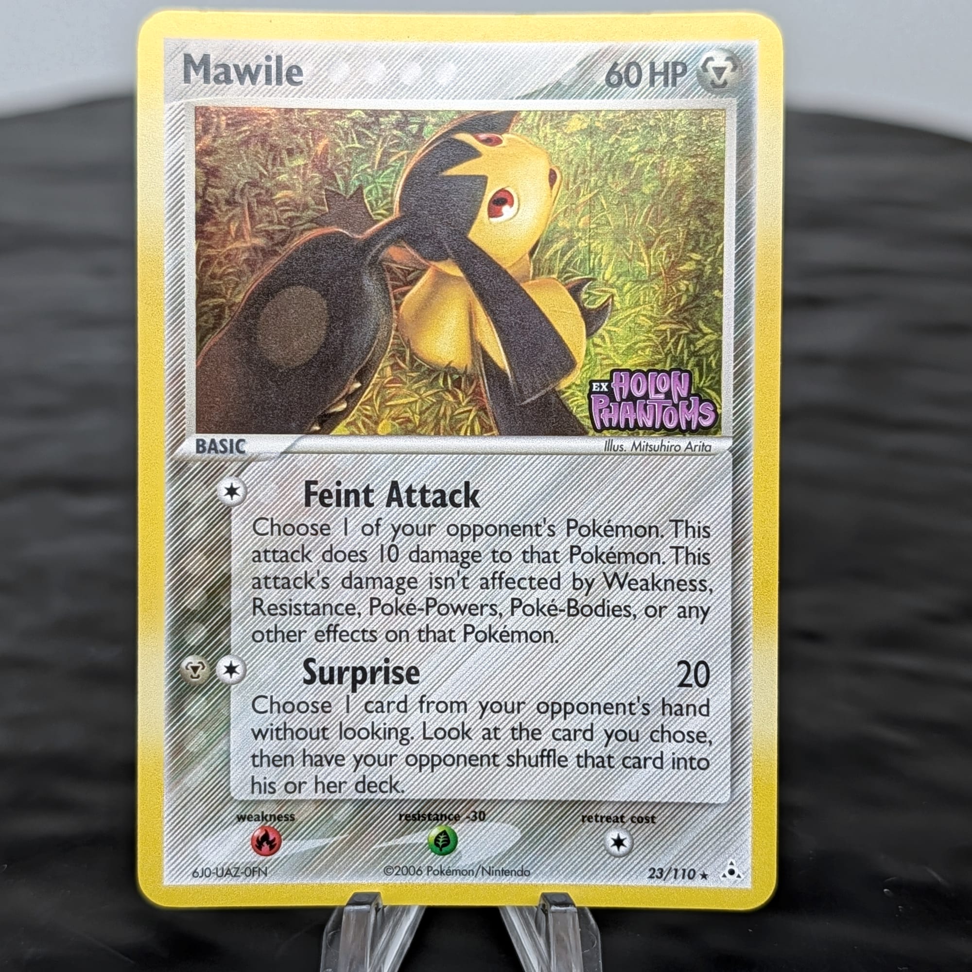 Pokemon TCG Mawile 23/110 EX Holon Phantoms Stamped Reverse Holo Rare NM✨