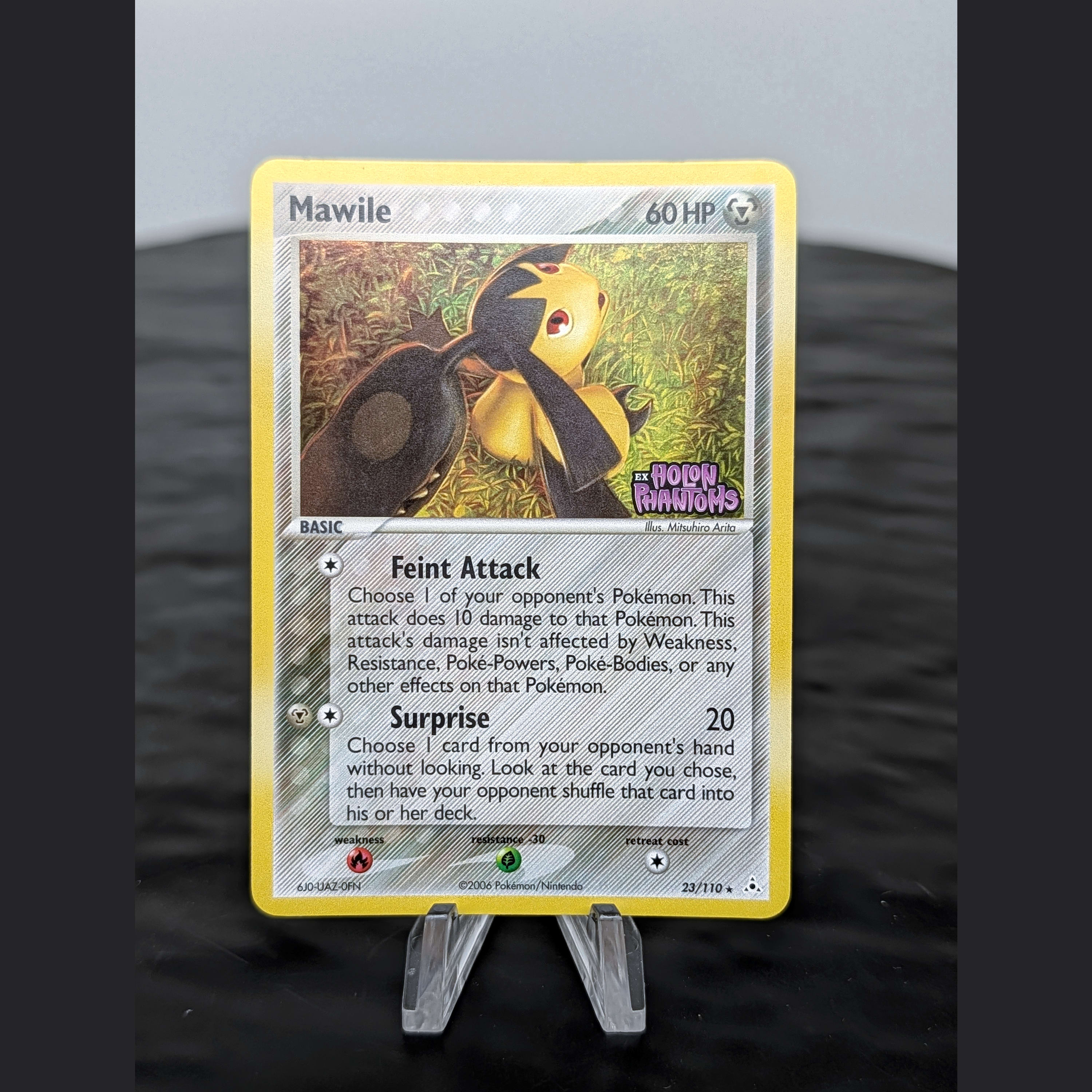Pokemon TCG Mawile 23/110 EX Holon Phantoms Stamped Reverse Holo Rare NM✨