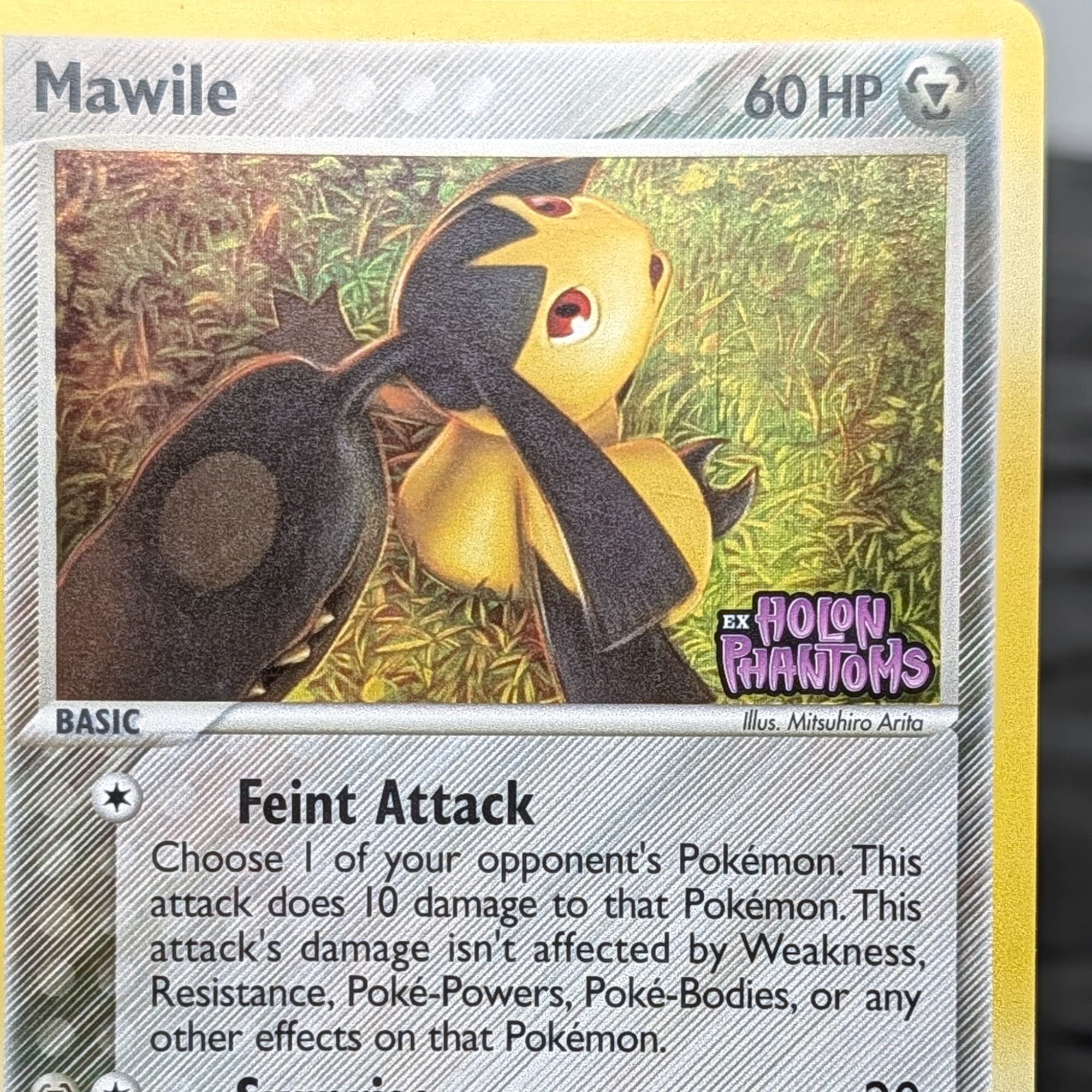 Pokemon TCG Mawile 23/110 EX Holon Phantoms Stamped Reverse Holo Rare NM✨
