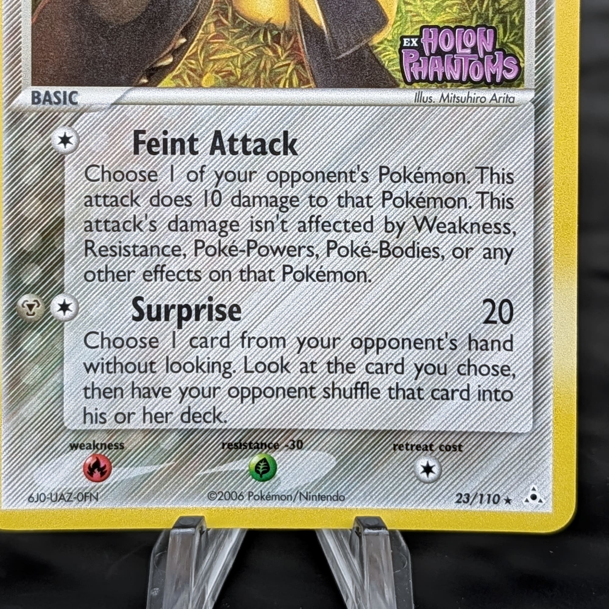 Pokemon TCG Mawile 23/110 EX Holon Phantoms Stamped Reverse Holo Rare NM✨