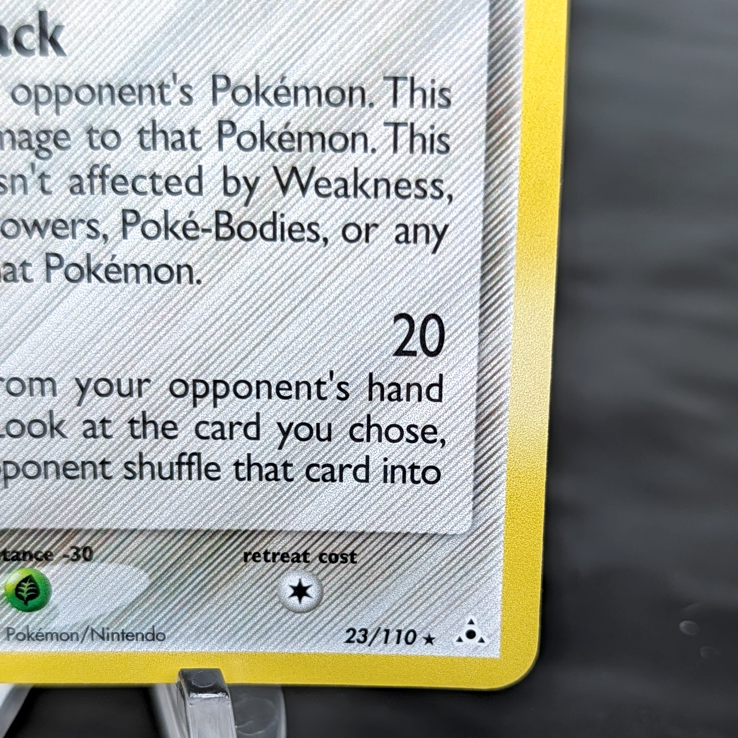 Pokemon TCG Mawile 23/110 EX Holon Phantoms Stamped Reverse Holo Rare NM✨