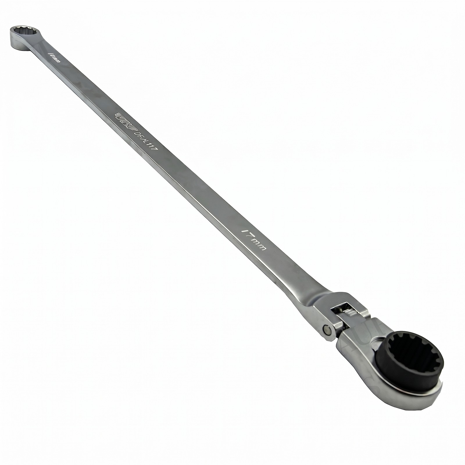 Vim Tools 17mm XL Flex-Head Ratcheting Deep Spline Wrench 1-Pc DFXL117