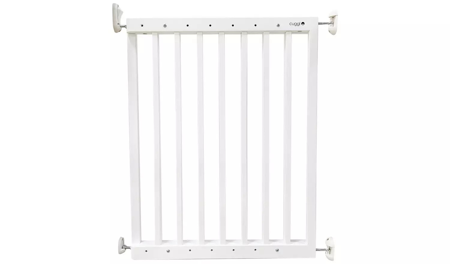 Cuggl White Wooden Safety Gate (USED ITEM)