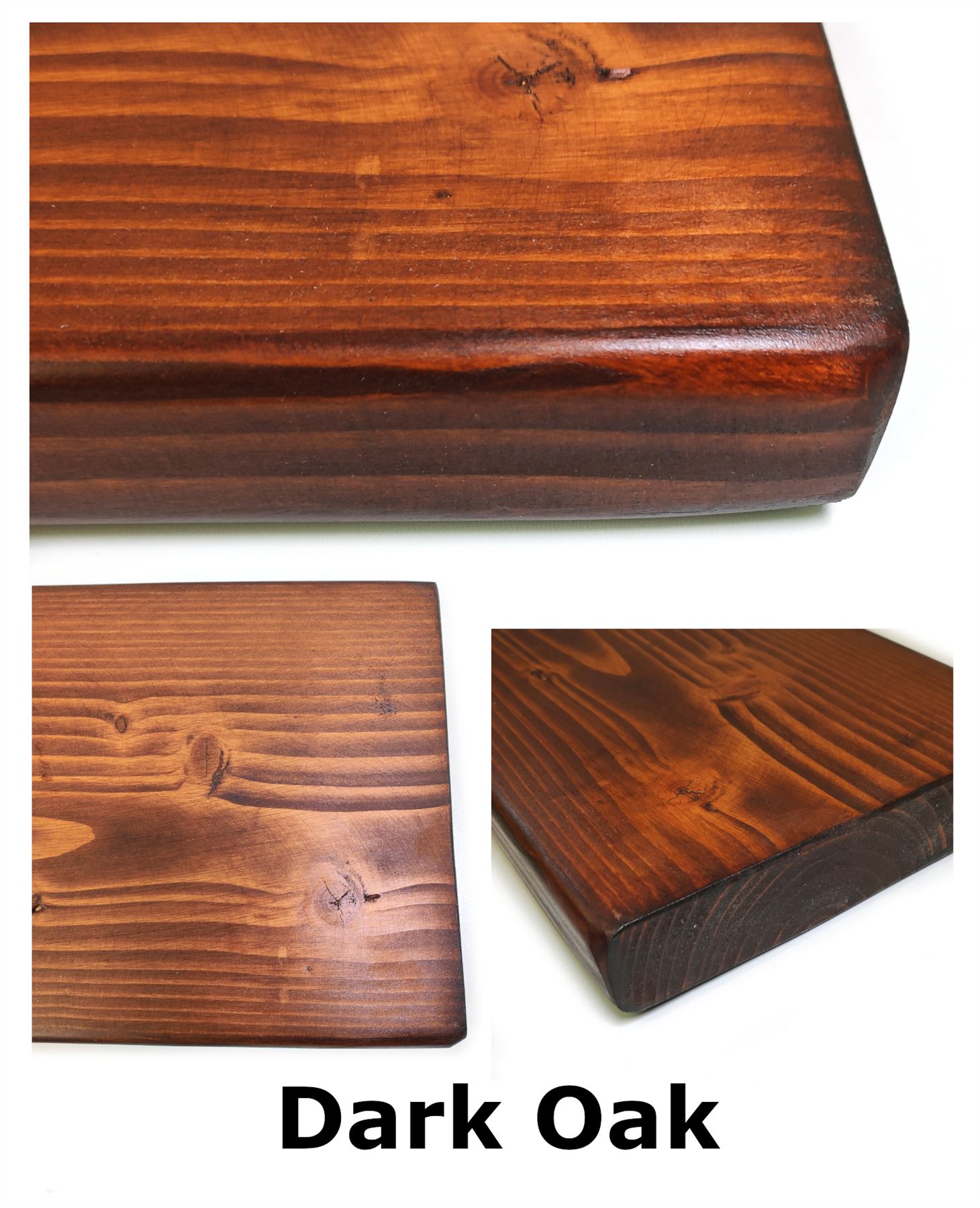 Rustic Console Table Radiator 225mm Hairpin 3R 860mm Dark Oak - Picture 34 of 52
