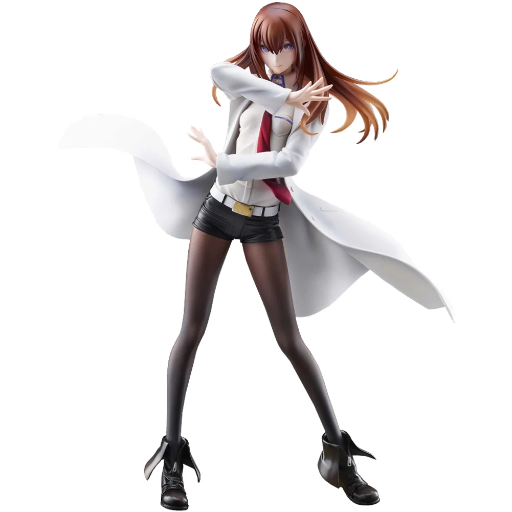 Steins Gate Makise Kurisu Action Figure 21cm PVC Model Unisex Collectible Gift