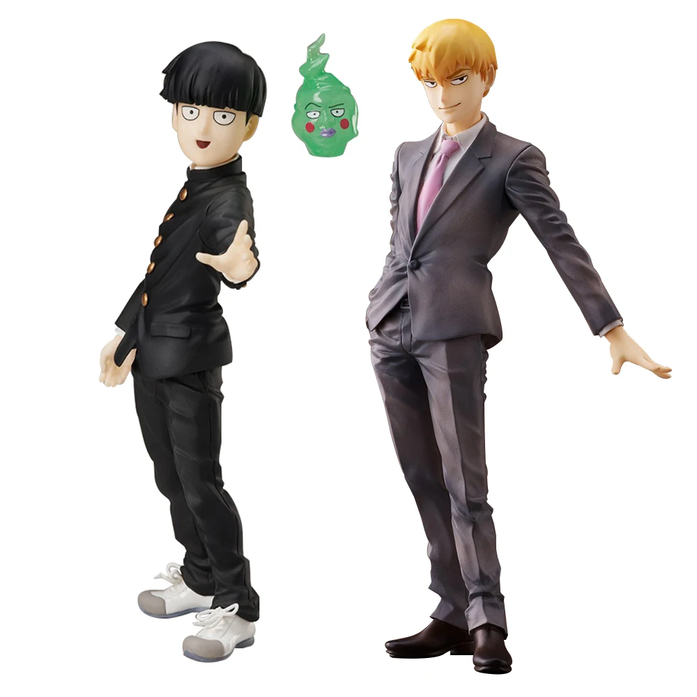 Anime Kageyama Shigeo Reigen Arataka PVC Action Figure Model Toy 16cm