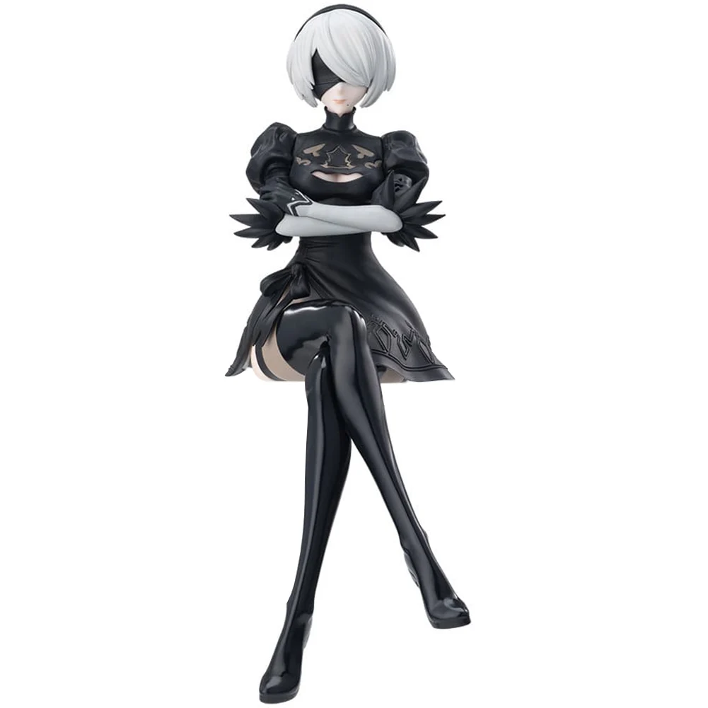 NieR 2B Action Figure PVC Model Cute 15cm ACG Anime Collectible Toy