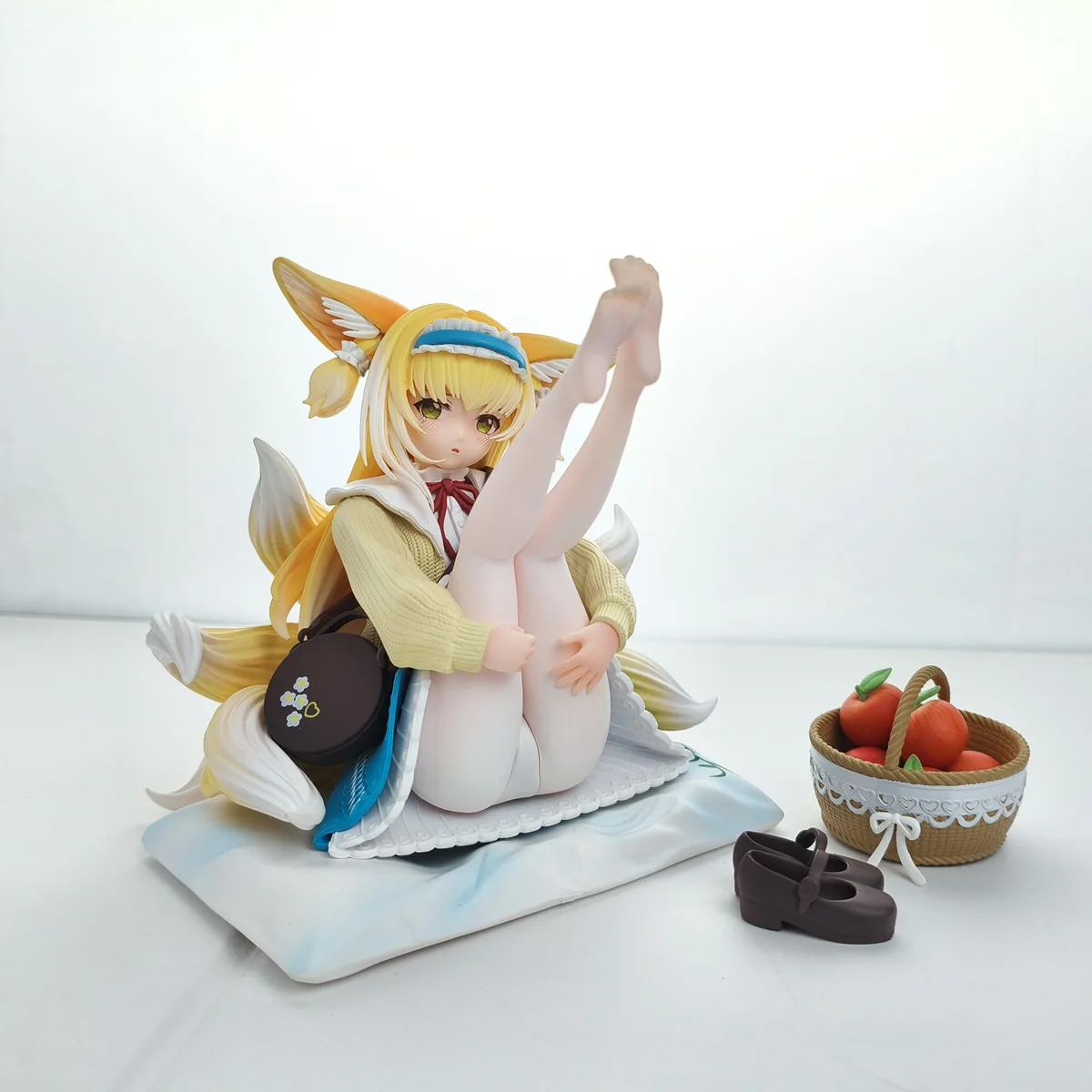 Arknights Suzuran Figure 13cm PVC Action Figure Anime Fox Girl Toy Model
