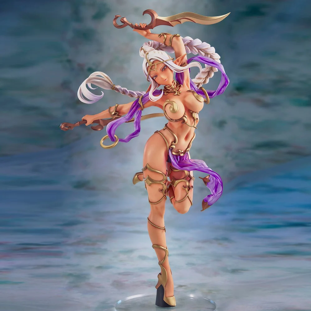 Anime Sexy Girl Natigal Dark Elf PVC Action Figure 1/6 Model Adult Collectible