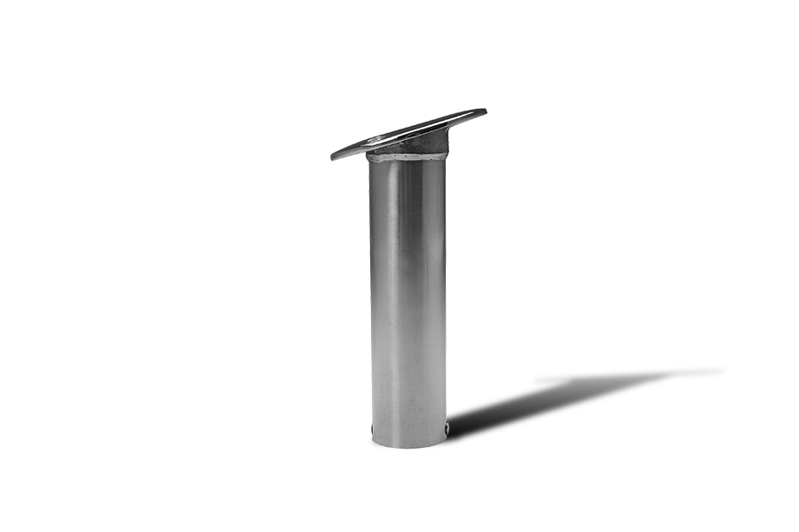Stainless Steel 15° Flush Mount Rod Holder - 316 Marine Grade New