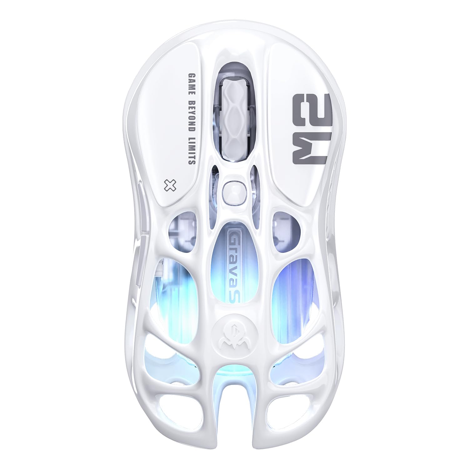 GravaStar Mercury M2 Wireless Gaming Mouse, 26000 DPI, RGB  BLUETOOTH ONLY
