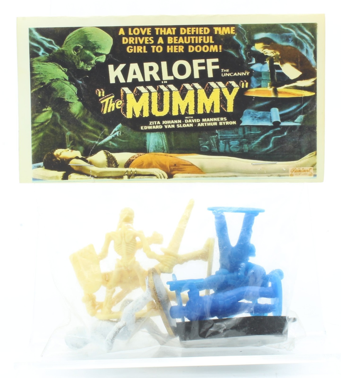 Universal Monsters The Mummy Bagged Action Figure Toy Set Karloff the Uncanny