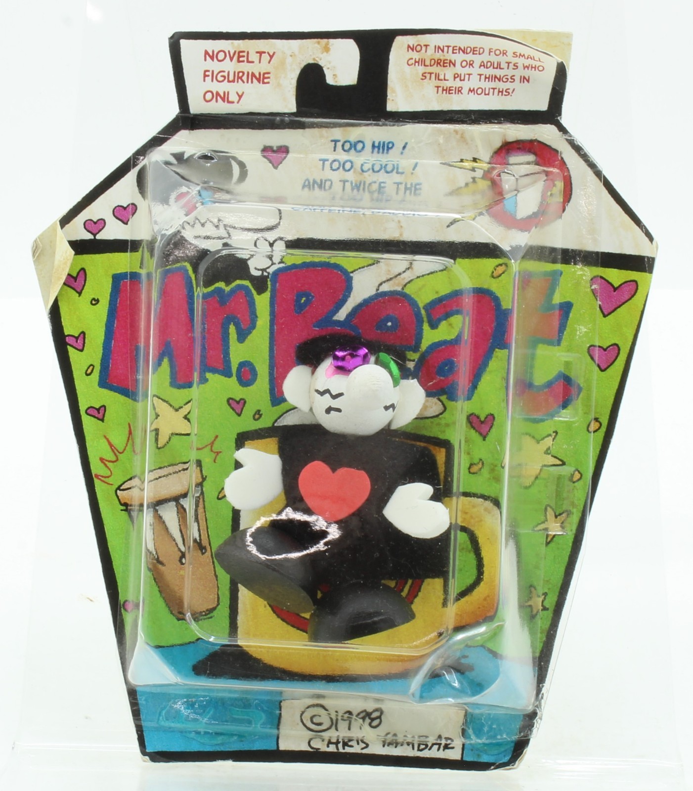 Chris Yambar - Autographed Mr. Beat Action Figure Rare Packaged Toy - 1998
