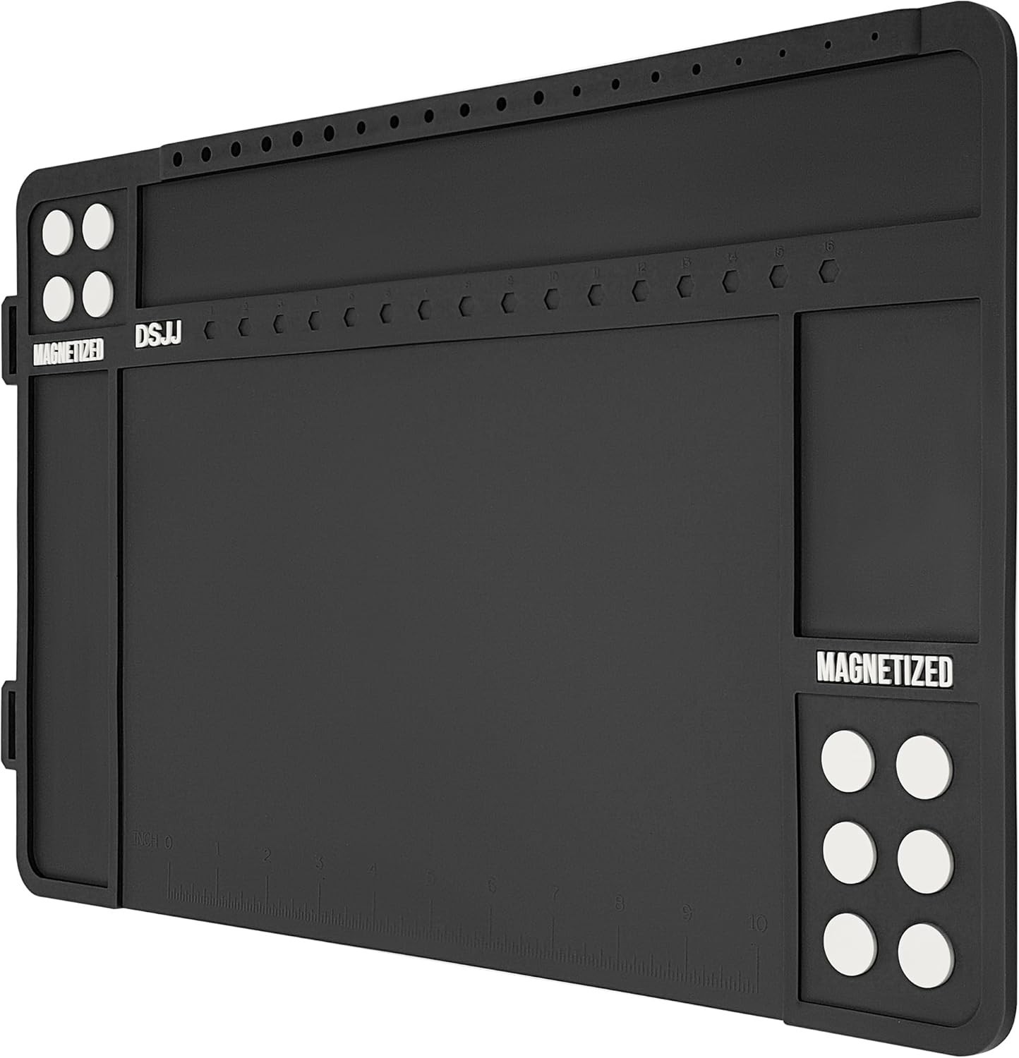 Gun Cleaning Mat Magnetic Parts Tray Anti Slip Workbench Pad