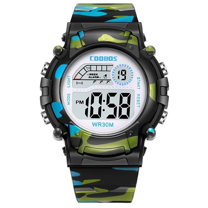 Kids Digital Watches for Boys Girls LED Sports Waterproof Wrist Watches Children