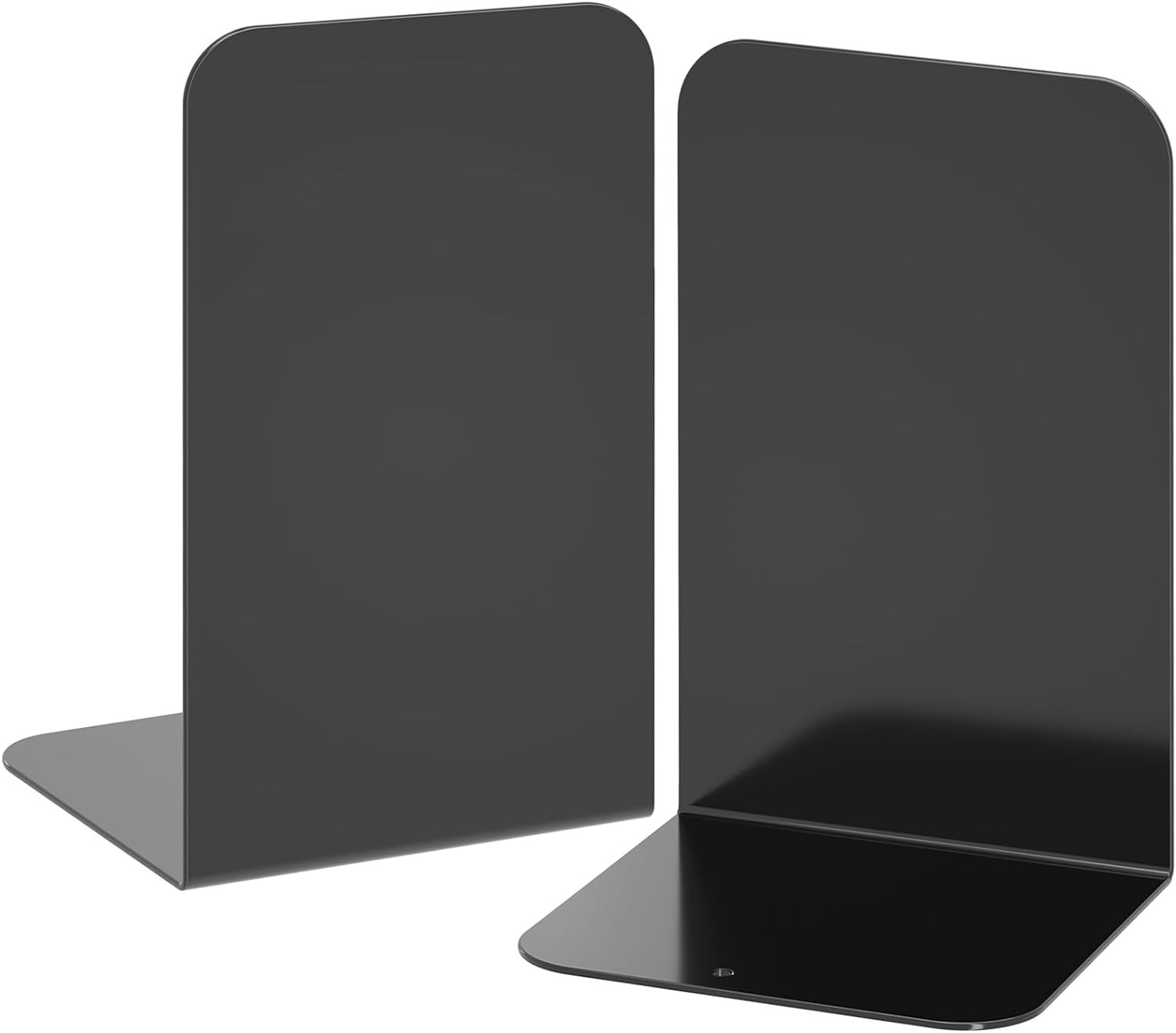 Metal Bookends Heavy Duty Book Organizer for Shelves Home Office