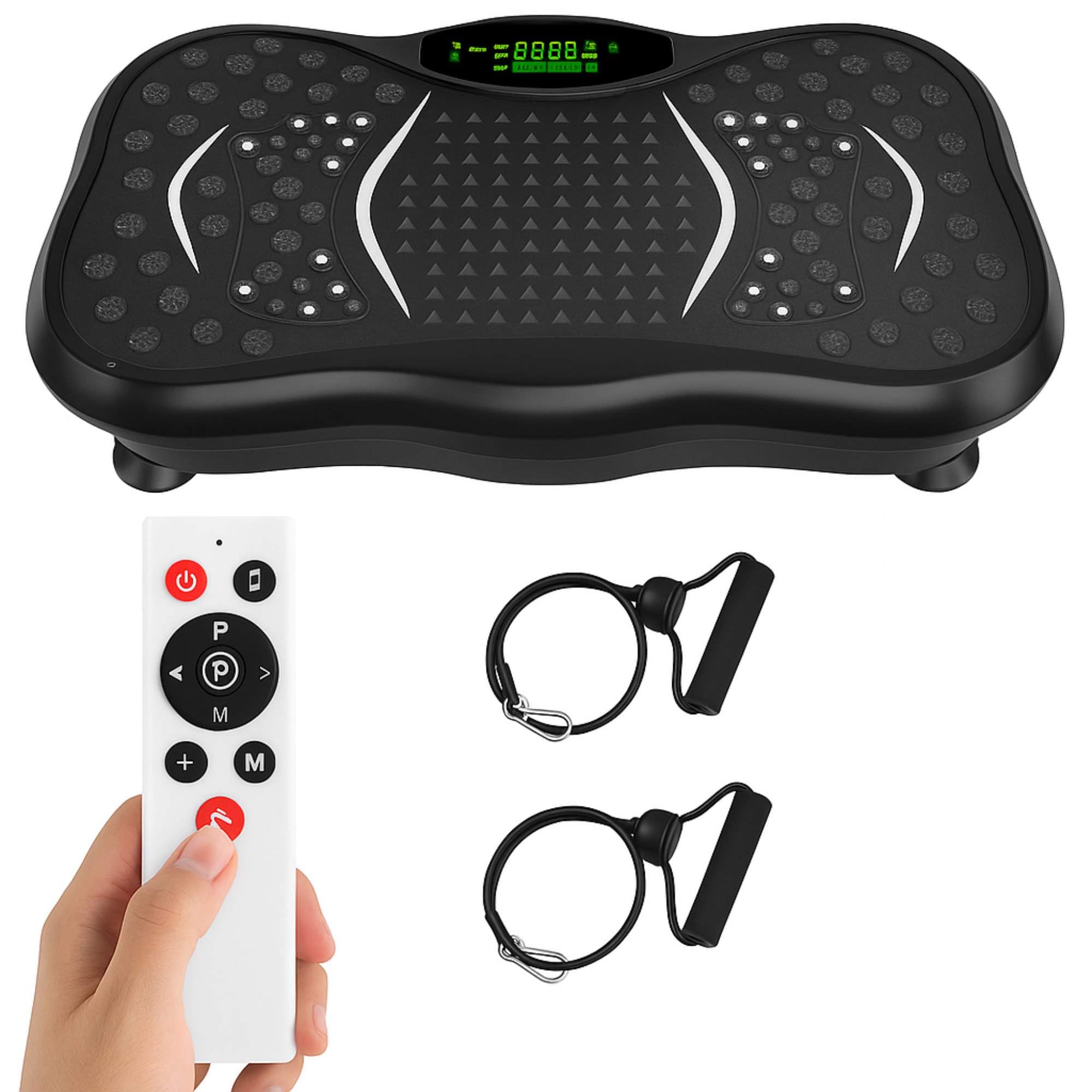 Vibration Plate Exercise Machine, 99 Speed Levels, Home Workout Platform