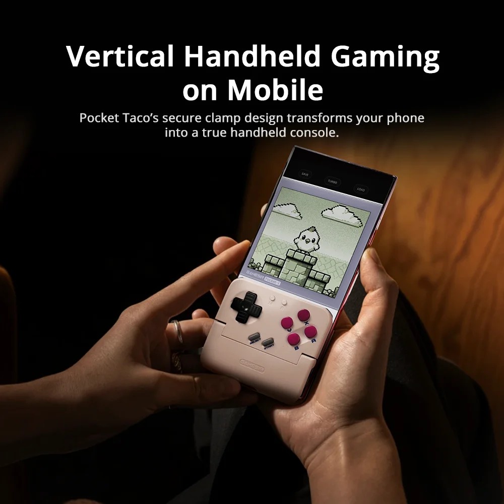 GameSir Pocket Taco Mobile Controller – Bluetooth Retro Gamepad for Android/iOS