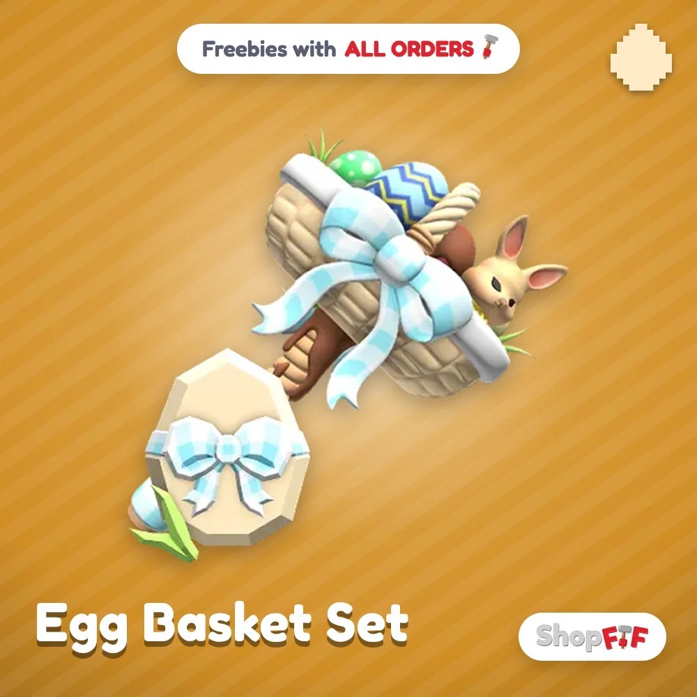 Egg Basket Set - Flee the Facility (FTF) | Fast Delivery + Free Gift