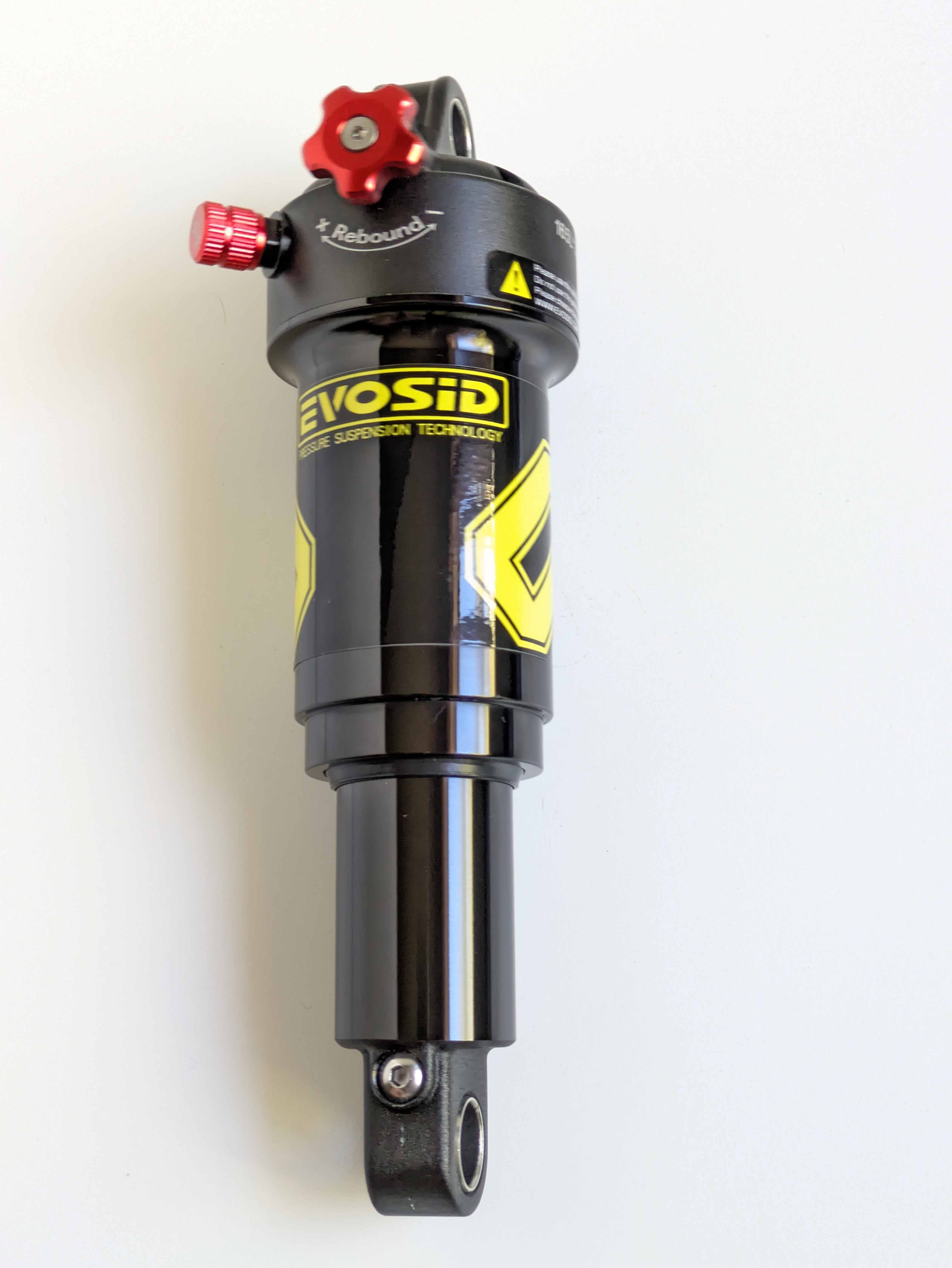 EVOSID MTB 165mm Adjustable Air Shock Absorber for Mountain Bikes