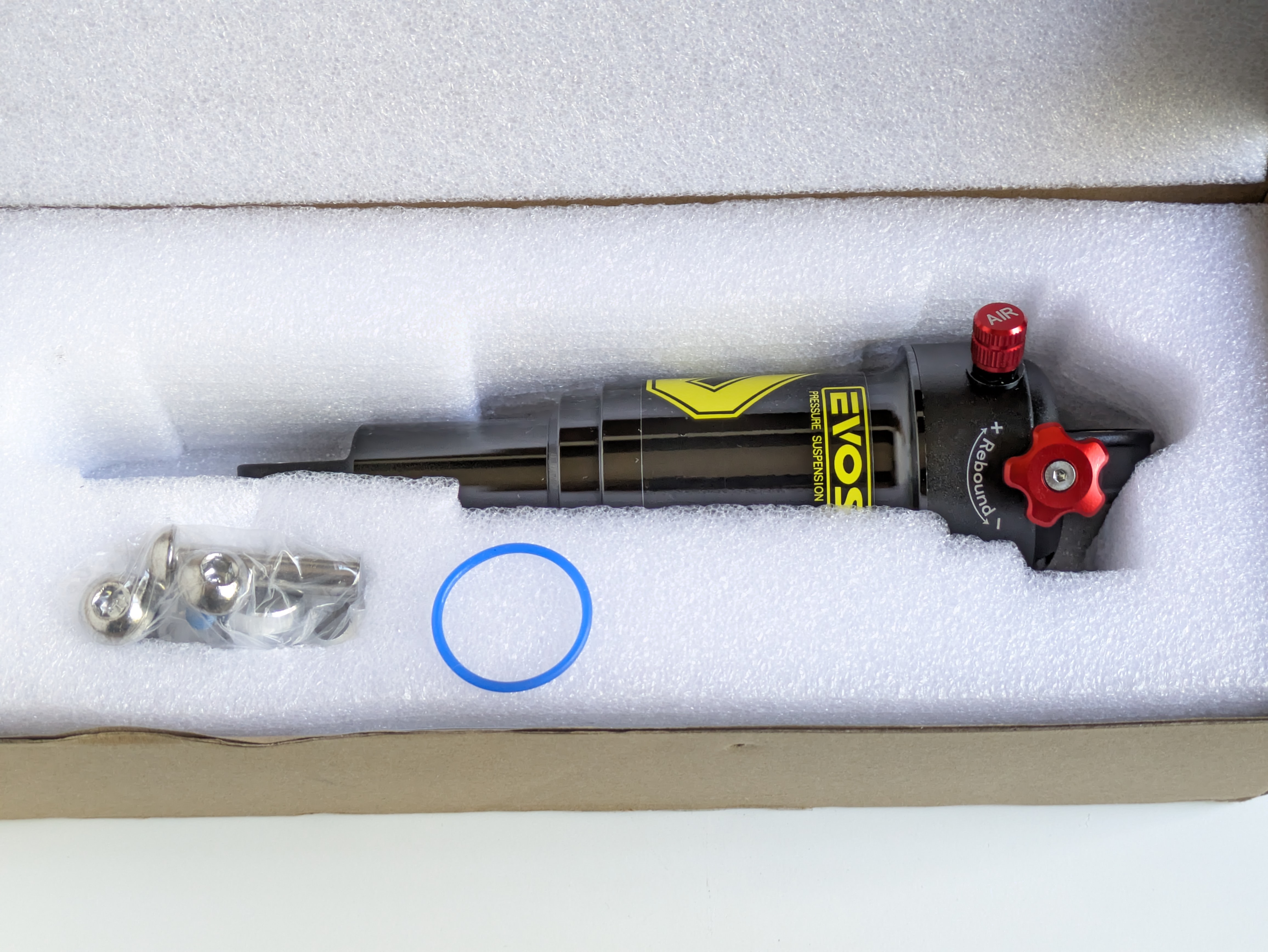EVOSID MTB 165mm Adjustable Air Shock Absorber for Mountain Bikes