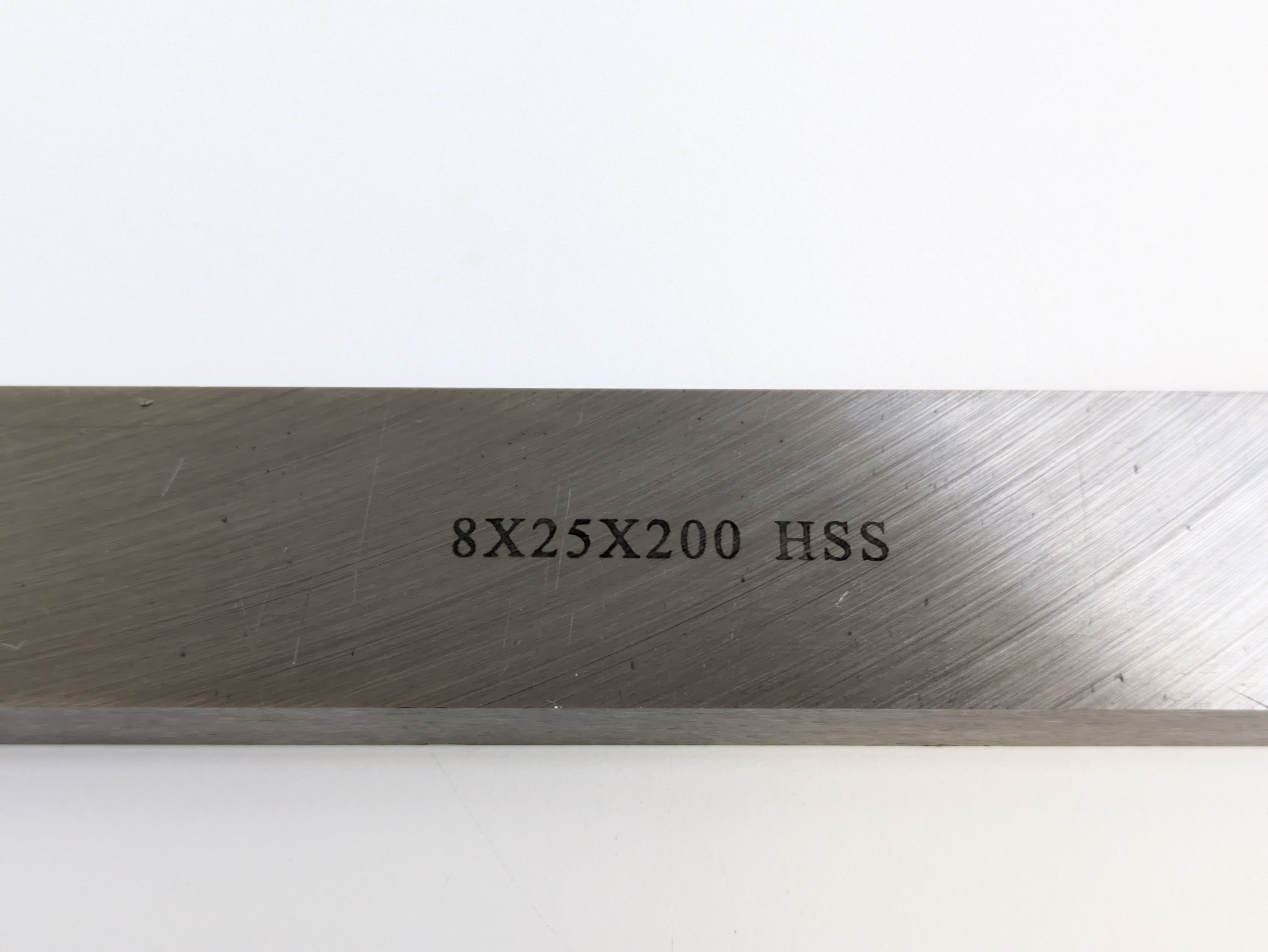 HSS Steel Flat Bar HRC 66-69 for CNC Lathe Tool Bit 8x25x200mm