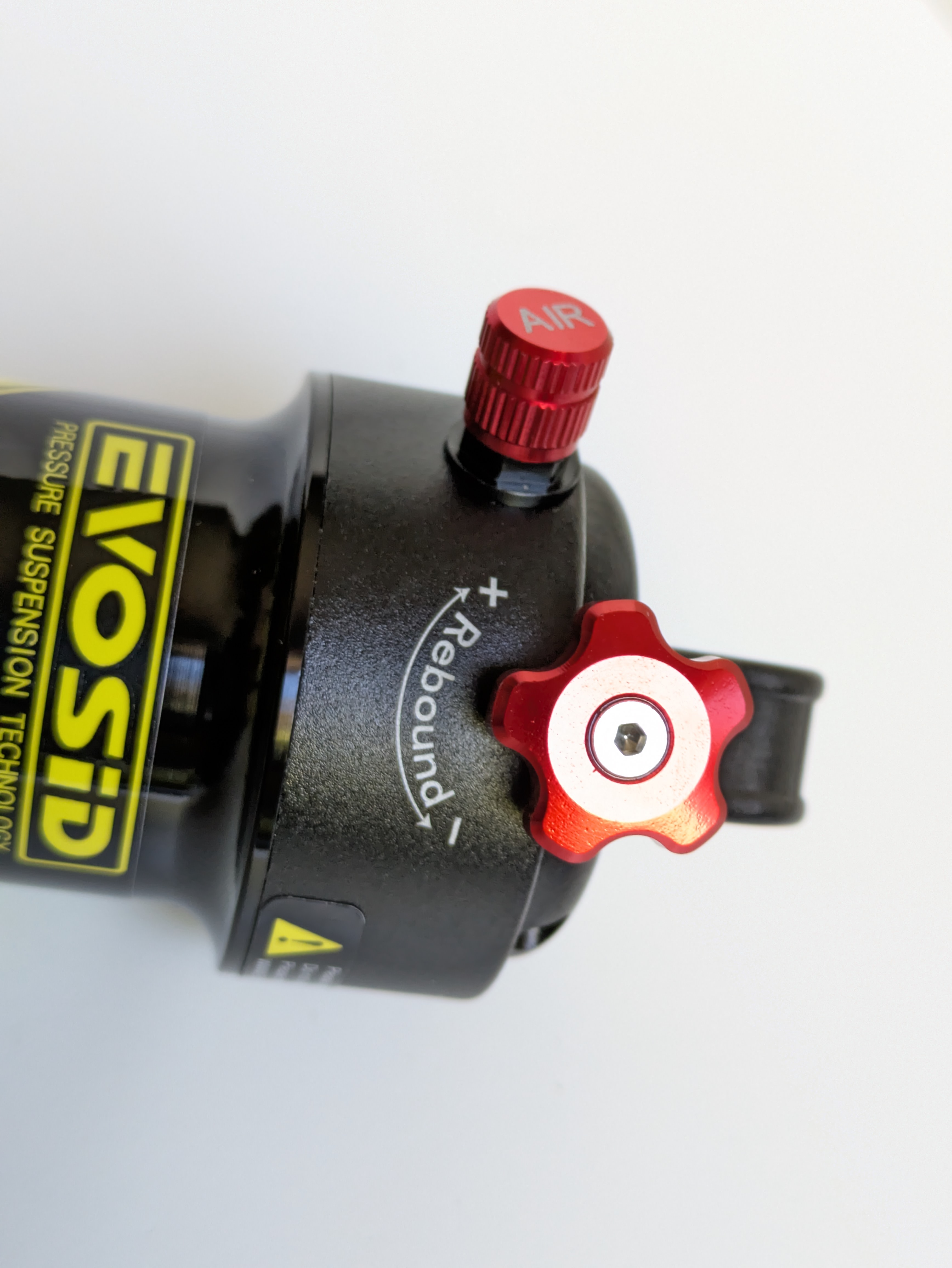 EVOSID MTB 165mm Adjustable Air Shock Absorber for Mountain Bikes