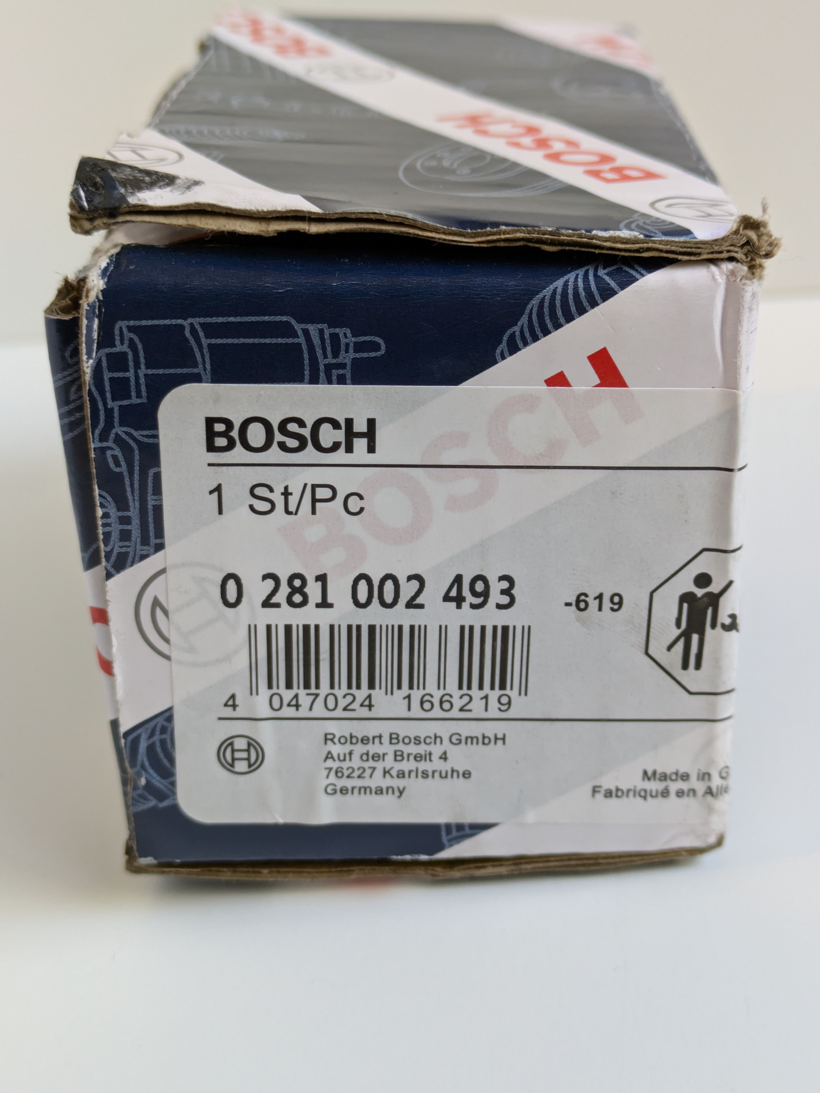 Bosch Common Rail Fuel Pressure Regulator Valve for Peugeot Citroen 0281002493
