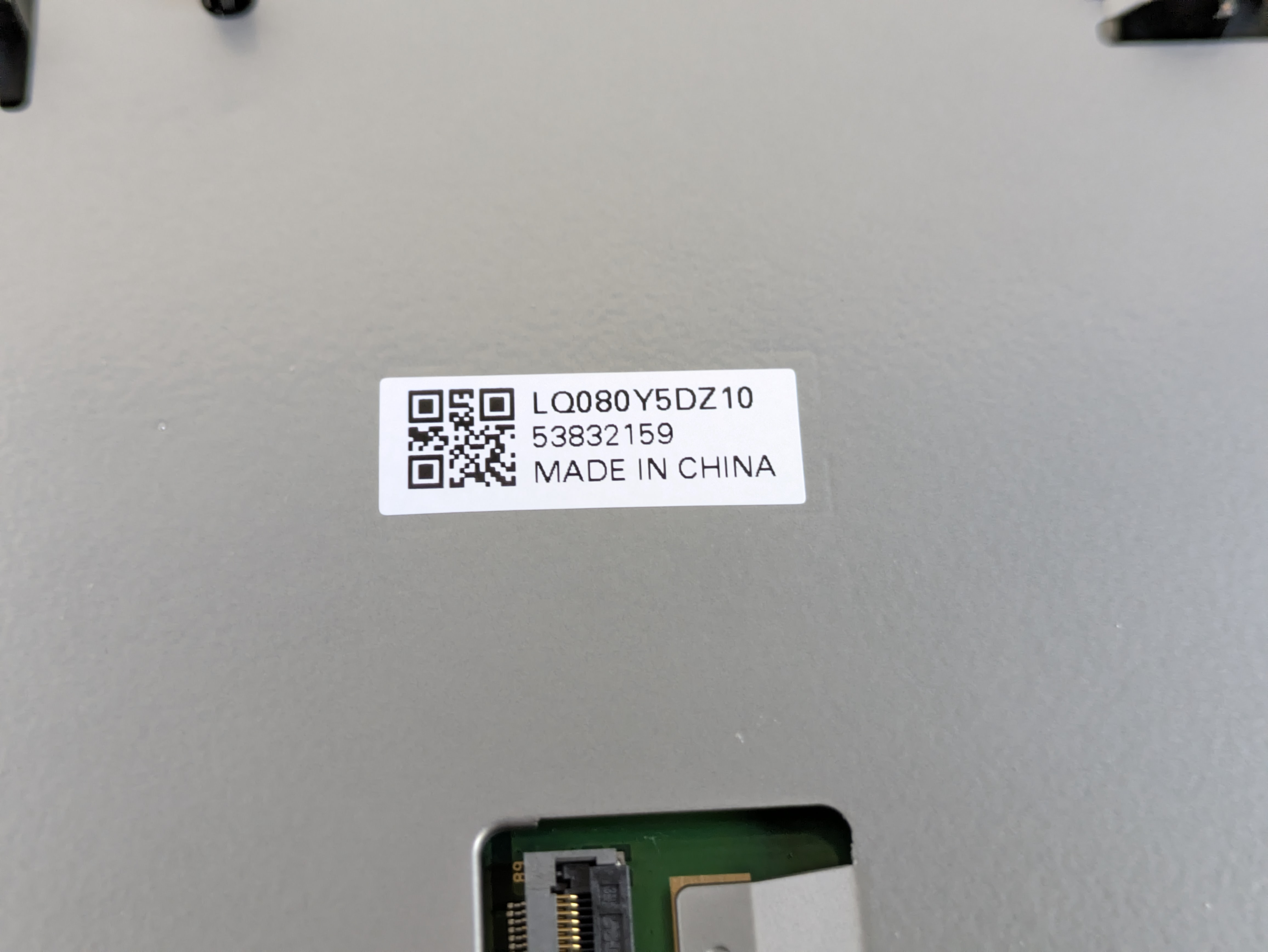 8.0" Astra K LCD Display Replacement 2015-2020, LQ080Y5DZ10