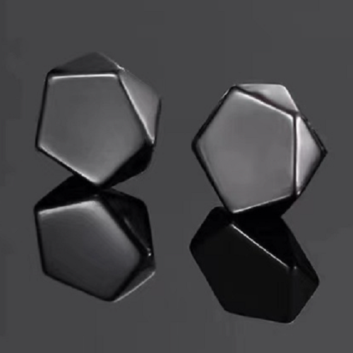 Magnetic Earrings Clip Women Men Studs Pair Stud Fake Unisex Non-piercing Magnet