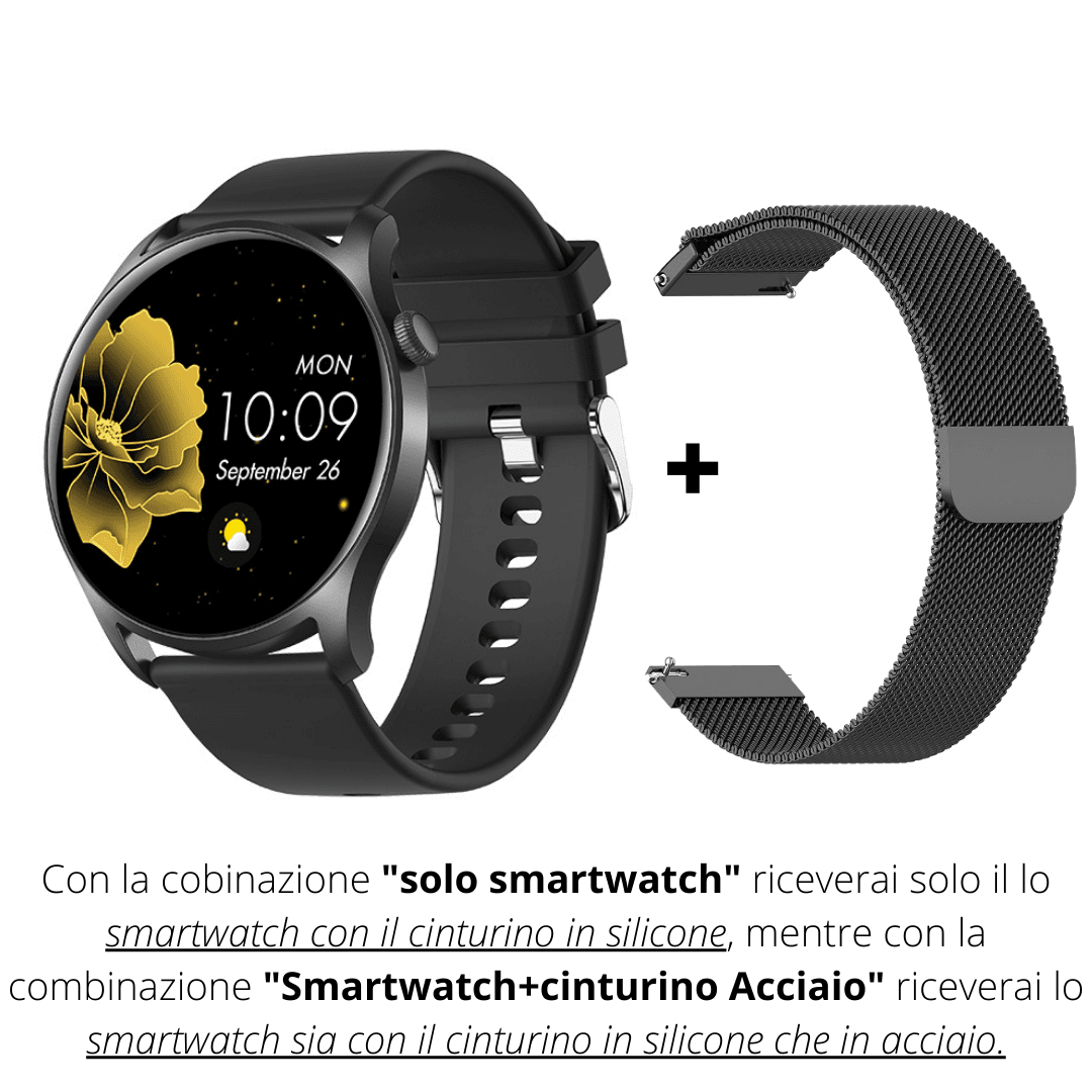 SMARTWATCH KeycPlus 2022 Donna Uomo Chiamate Messaggi Fitness Salute  ANDROID IOS | eBay